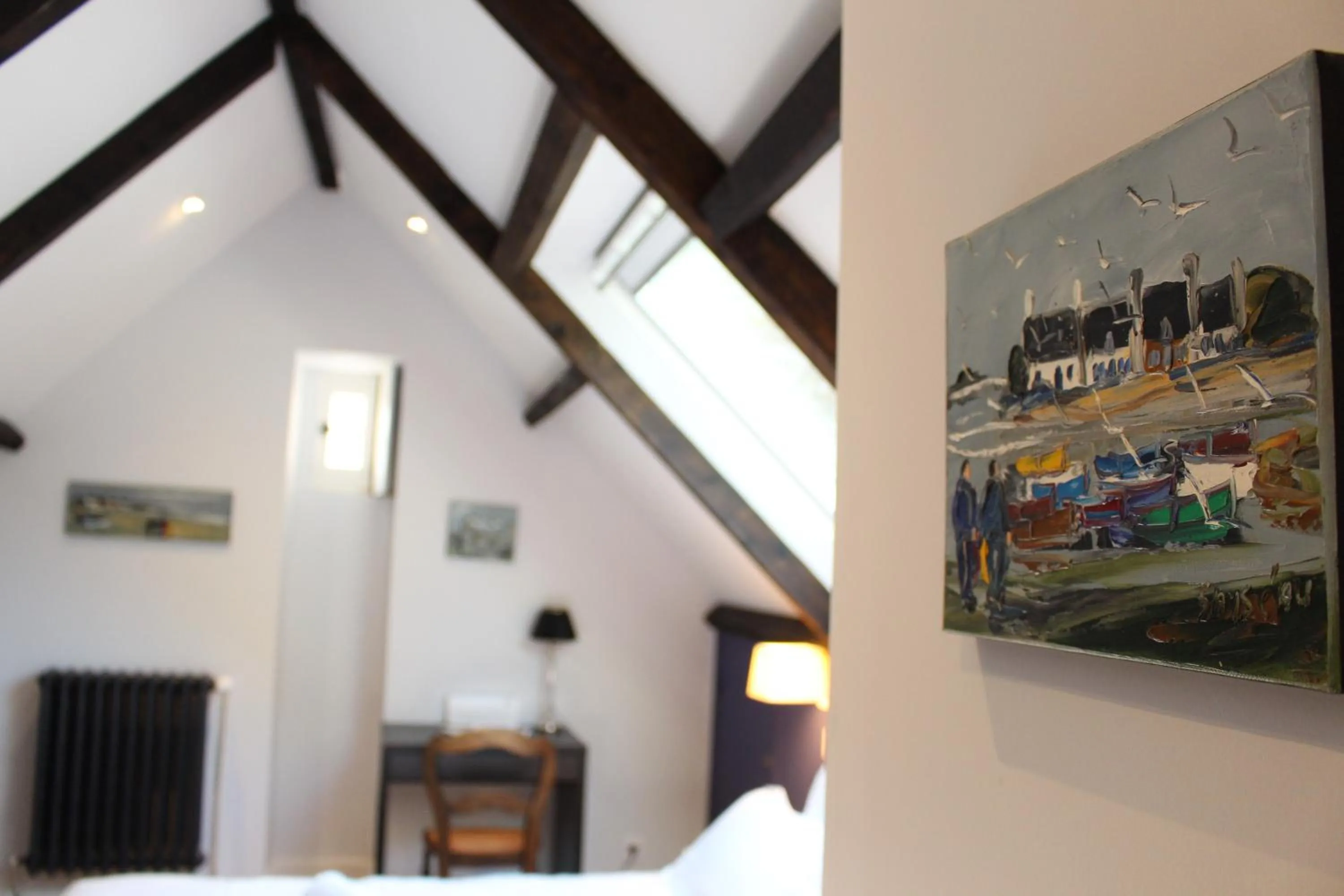 Bed in Manoir du Moustoir - Hôtel Les Empreintes