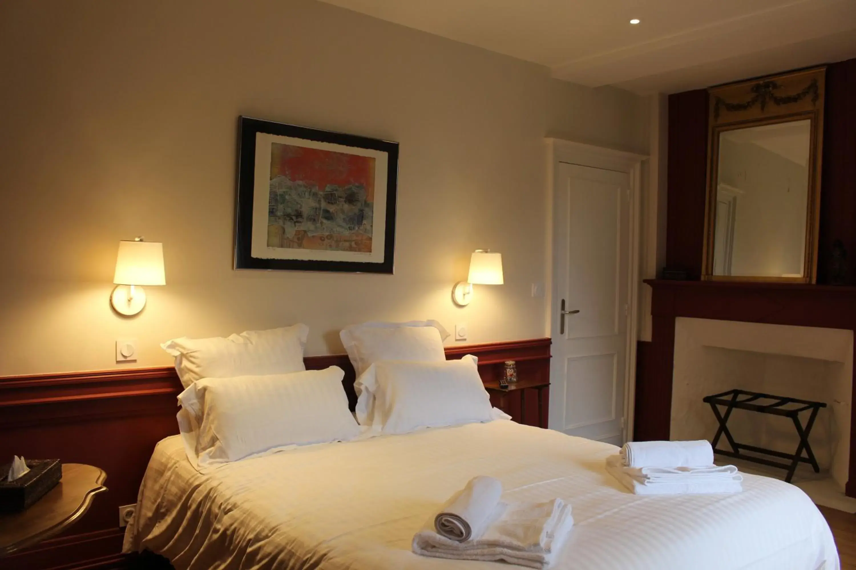 Double Room with Garden View - single occupancy in Manoir du Moustoir - Hôtel Les Empreintes Double Room with Garden View - single occupancy in Manoir du Moustoir - Hôtel Les Empreintes