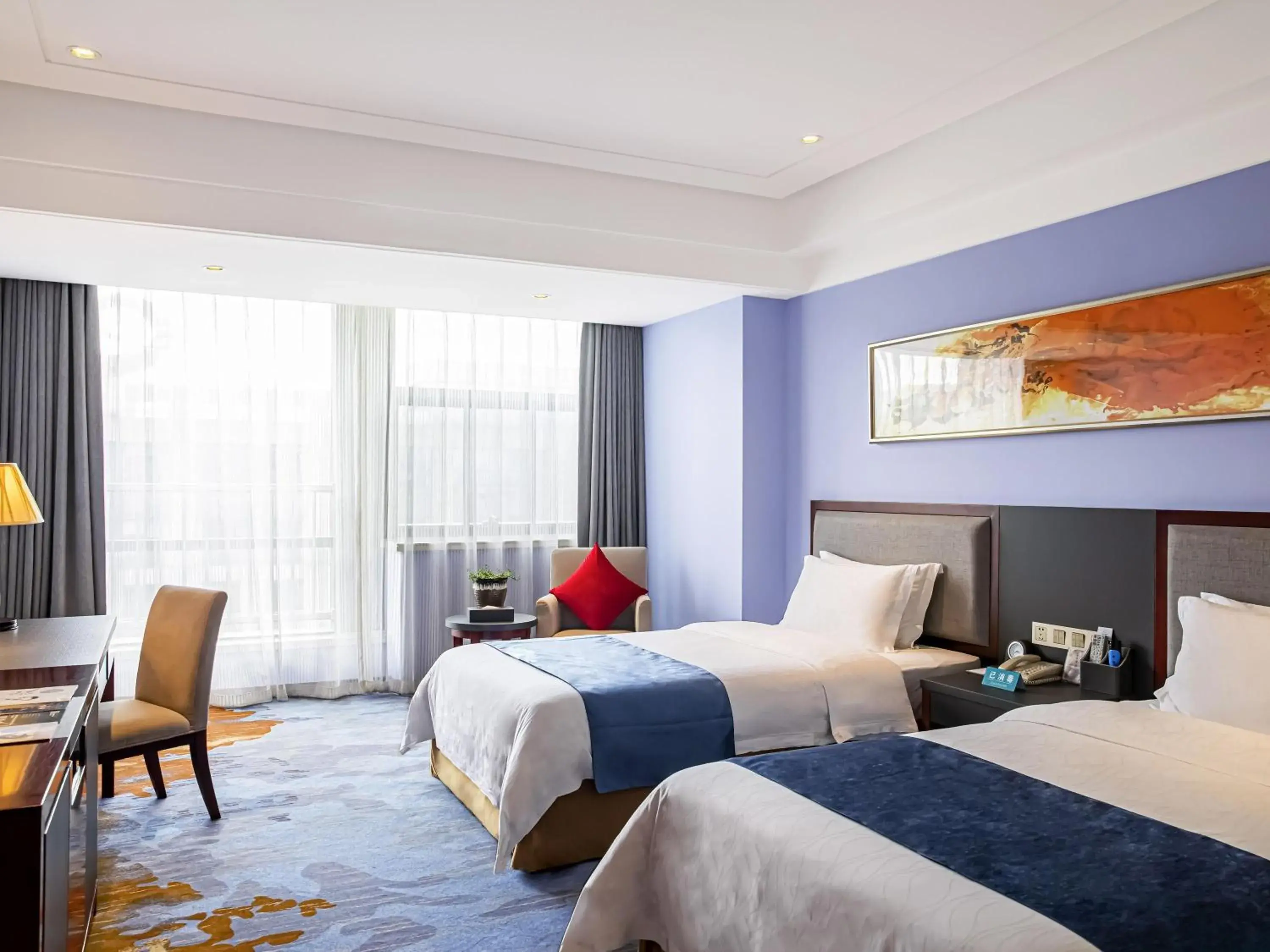 Superior Twin Room in Novotel Guiyang Panjiang Superior Twin Room in Novotel Guiyang Panjiang