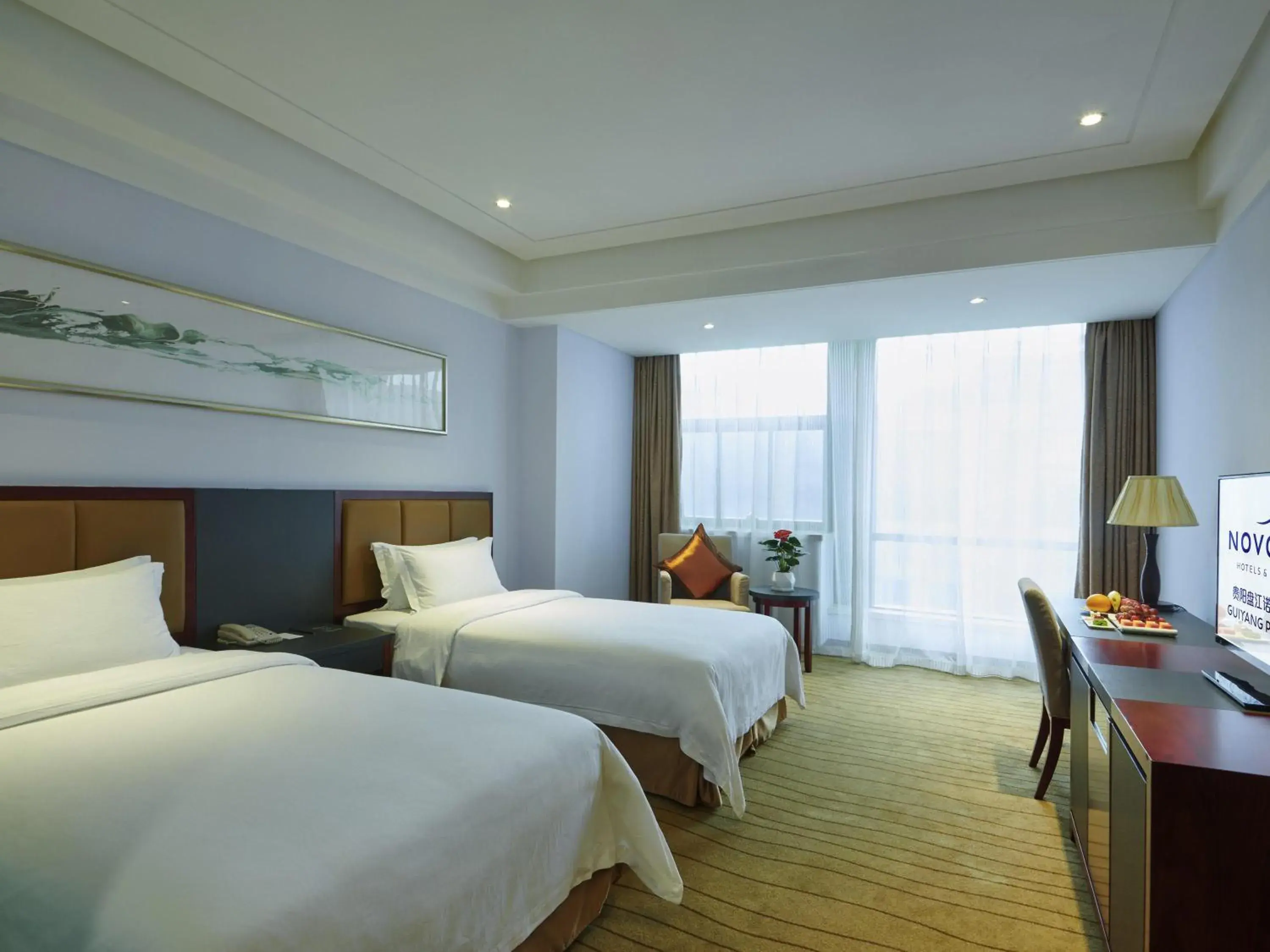 Standard Twin Room in Novotel Guiyang Panjiang Standard Twin Room in Novotel Guiyang Panjiang