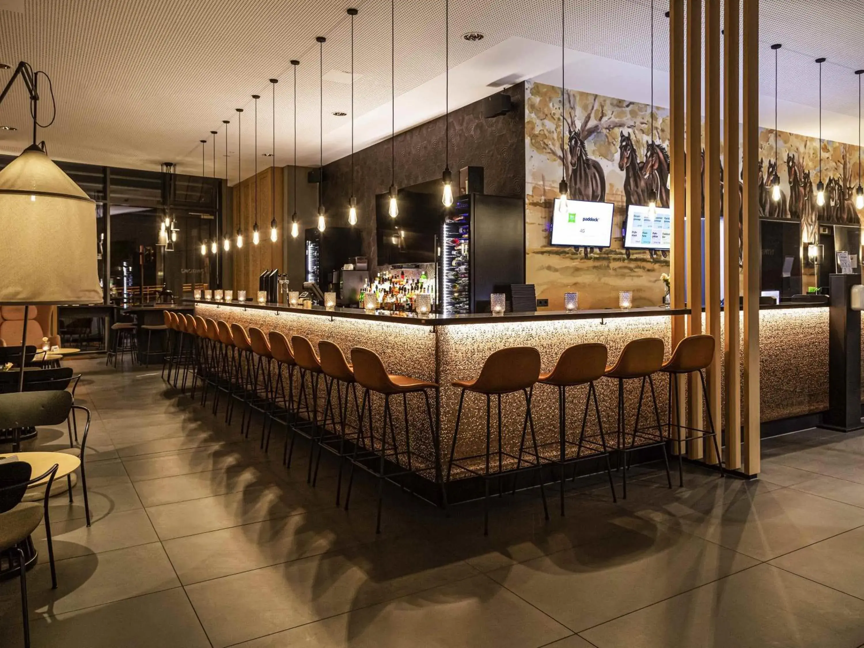 Lounge or bar in ibis Styles Vechta Lounge or bar in ibis Styles Vechta