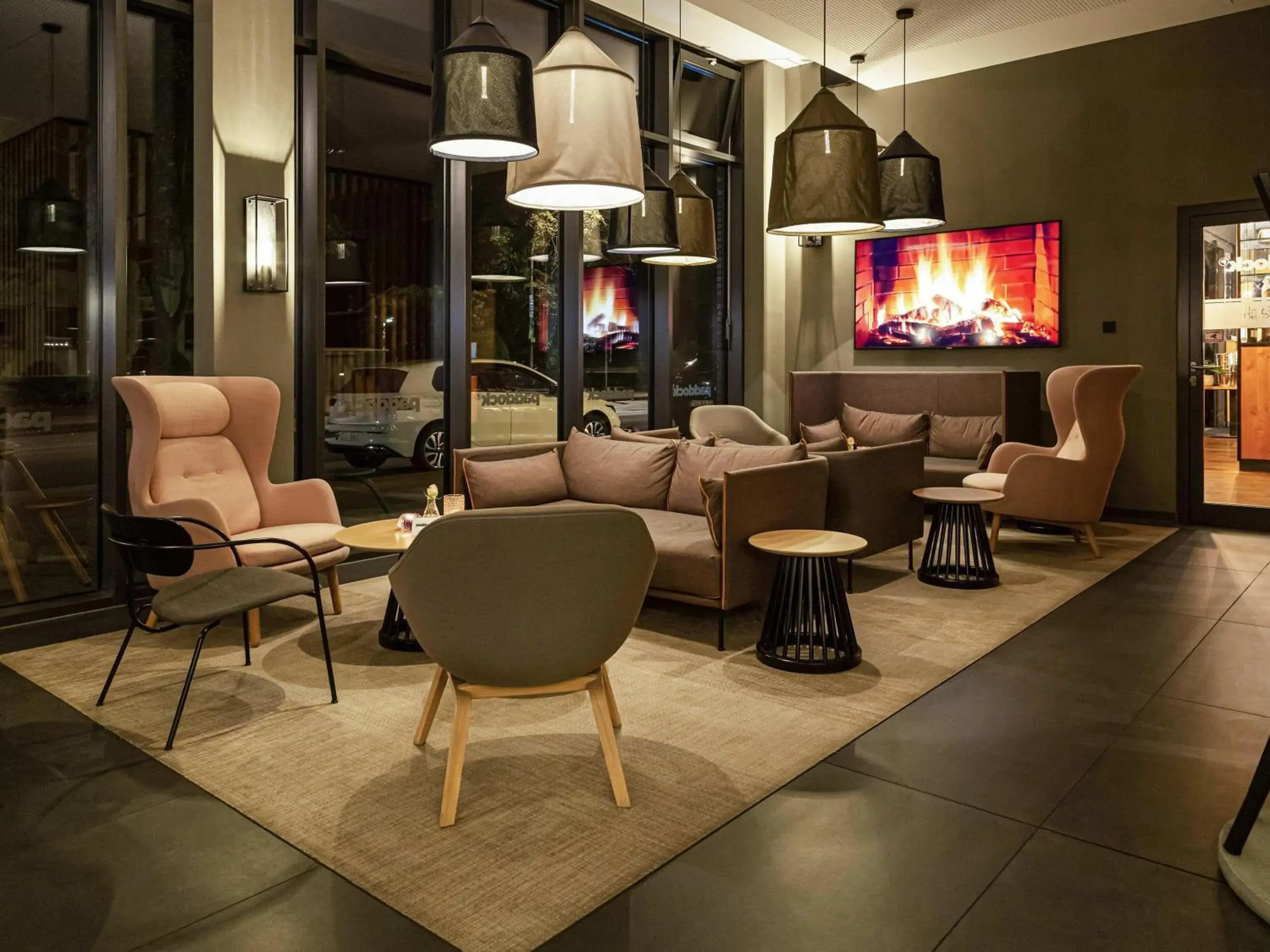 Lounge or bar in ibis Styles Vechta Lounge or bar in ibis Styles Vechta