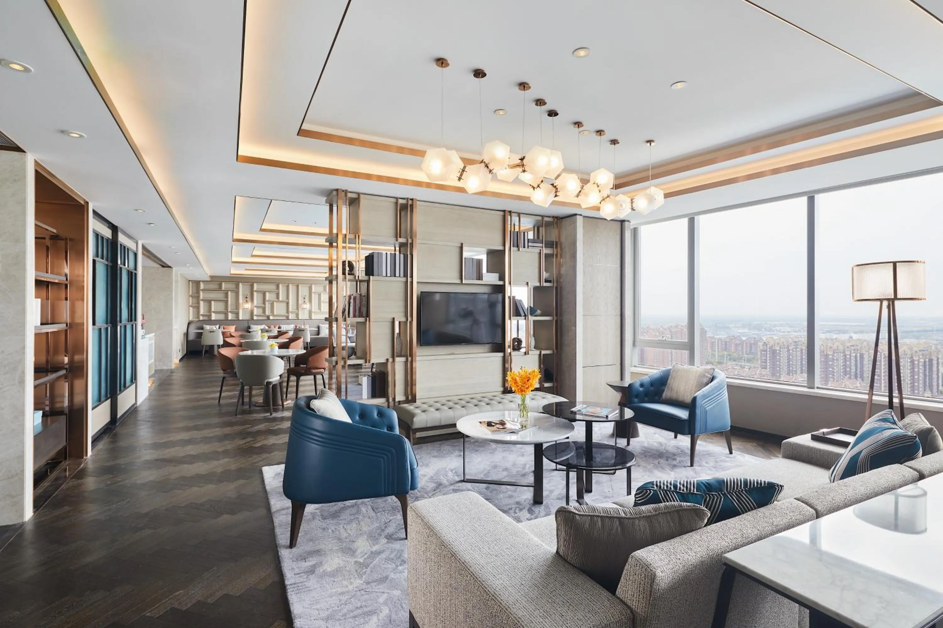 Lounge or bar in Pullman Shanghai Qingpu Excellence