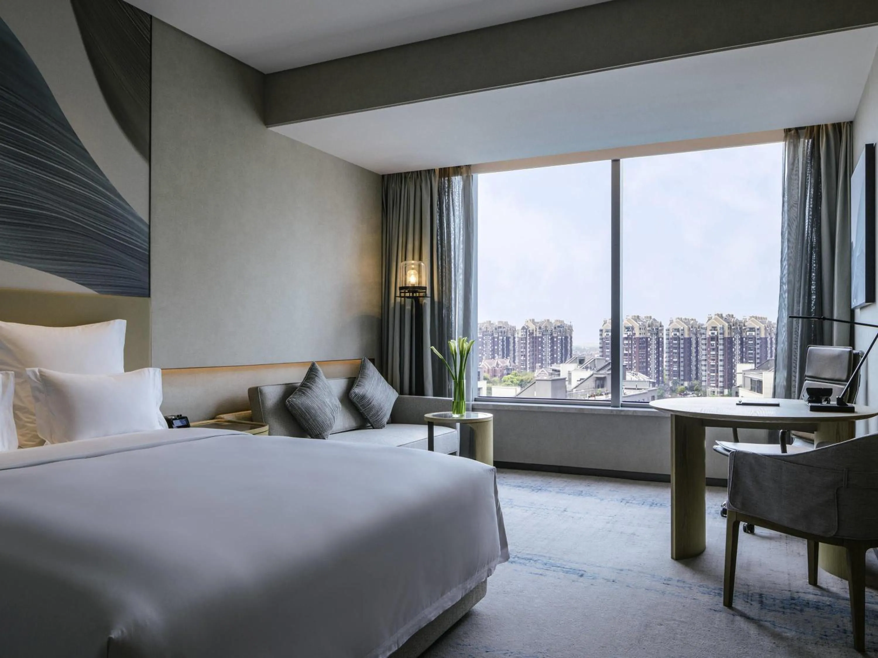 Bedroom, Bed in Pullman Shanghai Qingpu Excellence