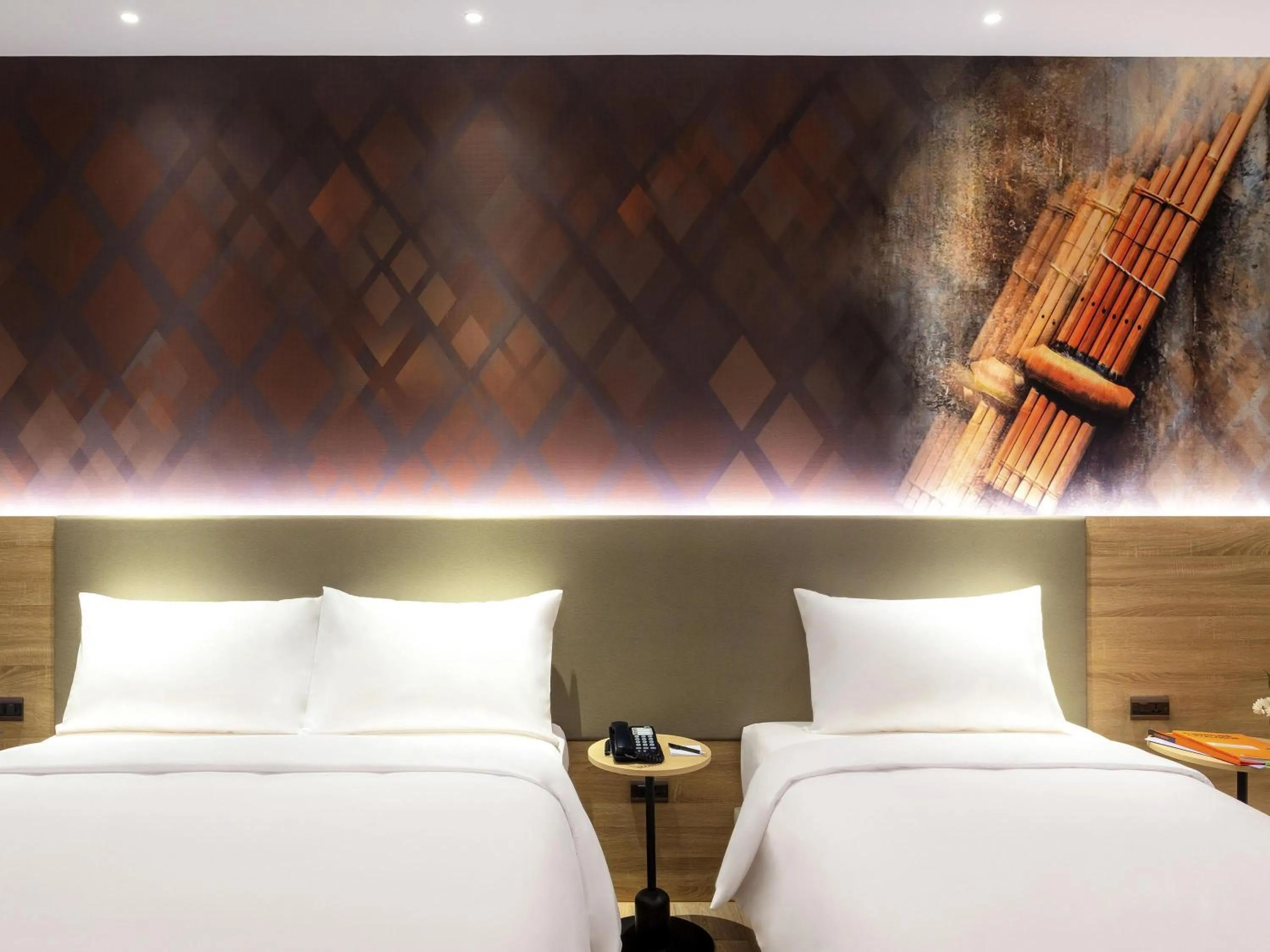 Bedroom, Bed in ibis Styles Bangkok Ratchada