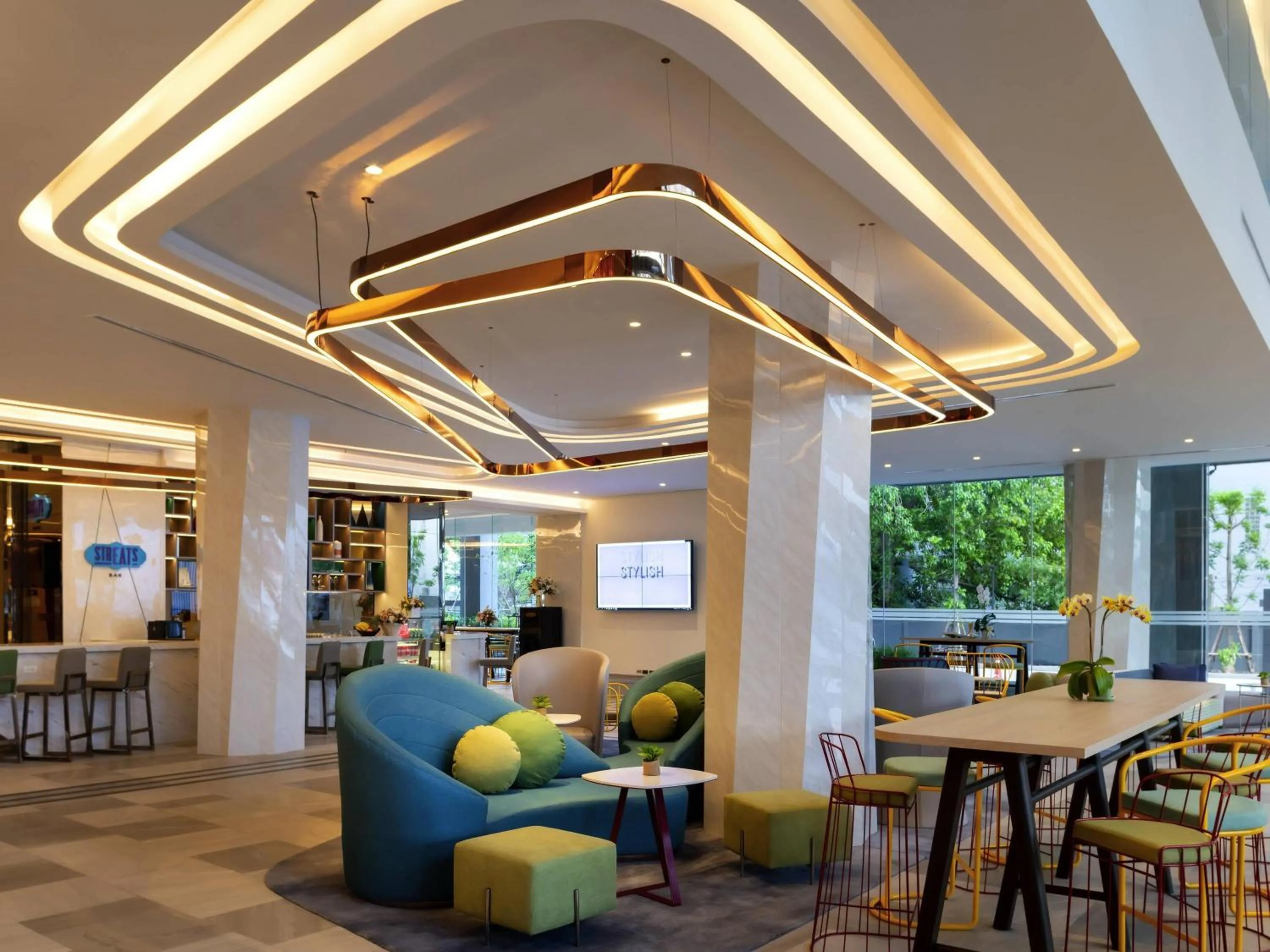 Property building in ibis Styles Bangkok Ratchada