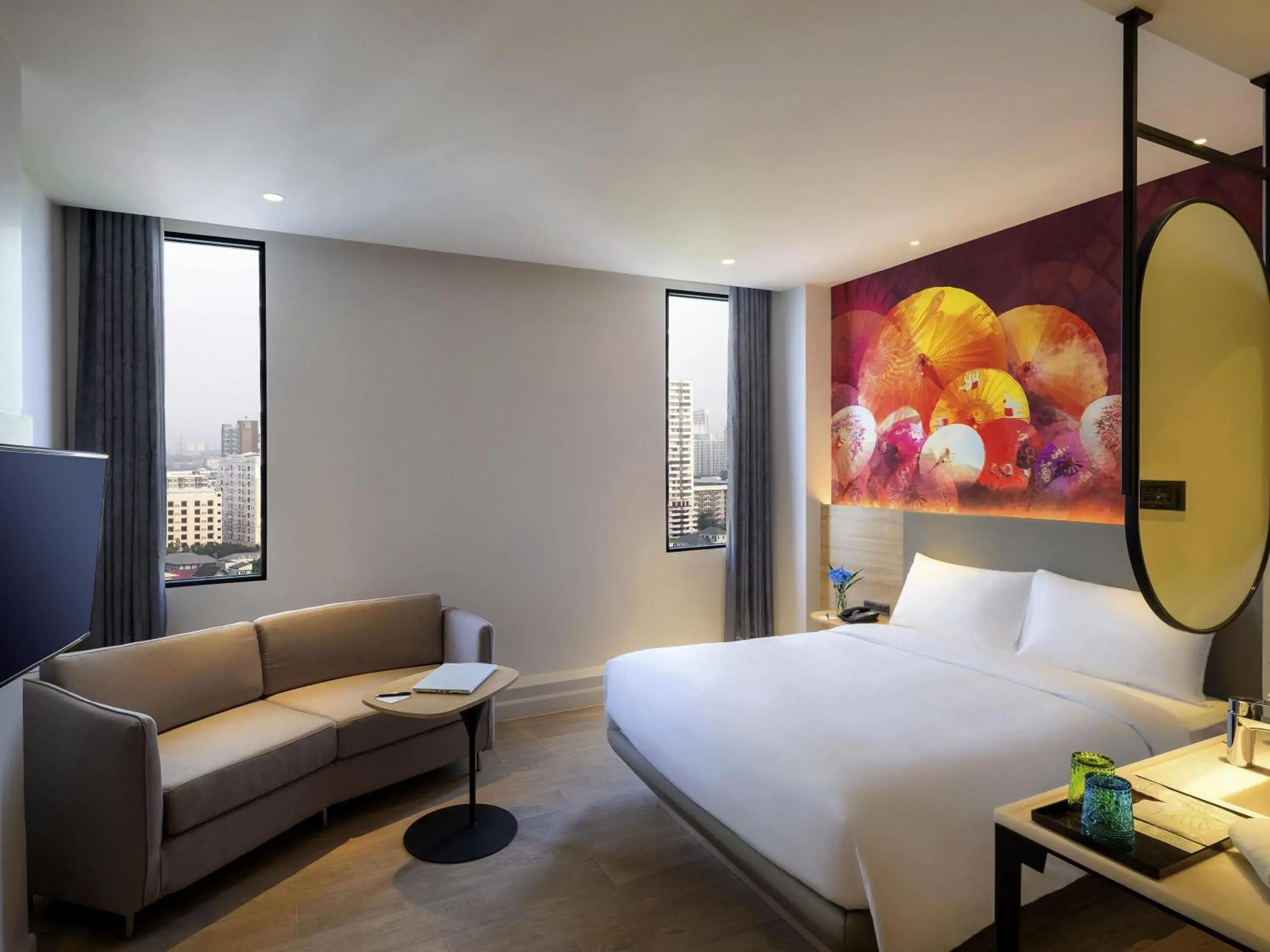 Bedroom, Bed in ibis Styles Bangkok Ratchada Bedroom, Bed in ibis Styles Bangkok Ratchada