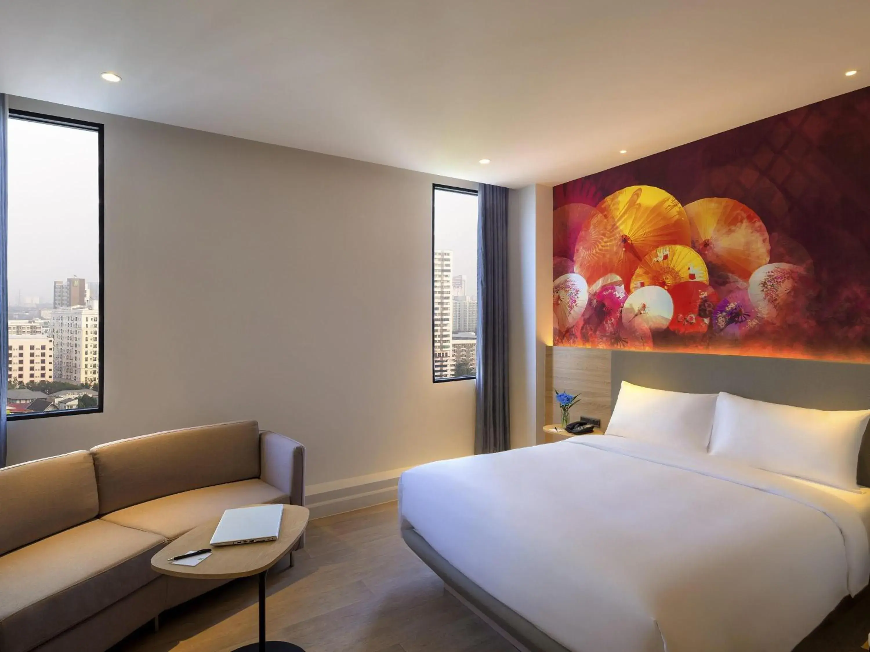 Bedroom, Bed in ibis Styles Bangkok Ratchada Bedroom, Bed in ibis Styles Bangkok Ratchada