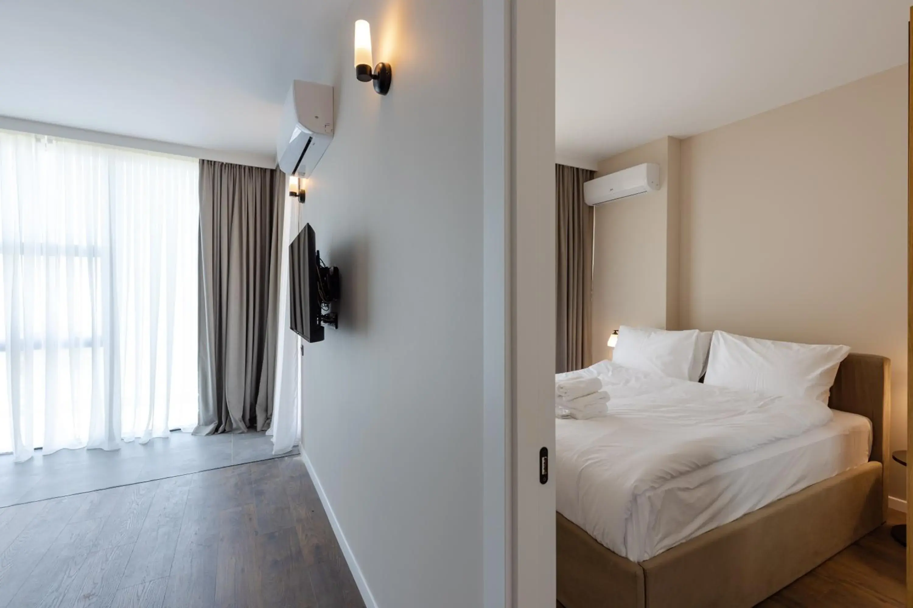 Bedroom, Bed in Aqua Batumi Hotel & Apartments Bedroom, Bed in Aqua Batumi Hotel & Apartments