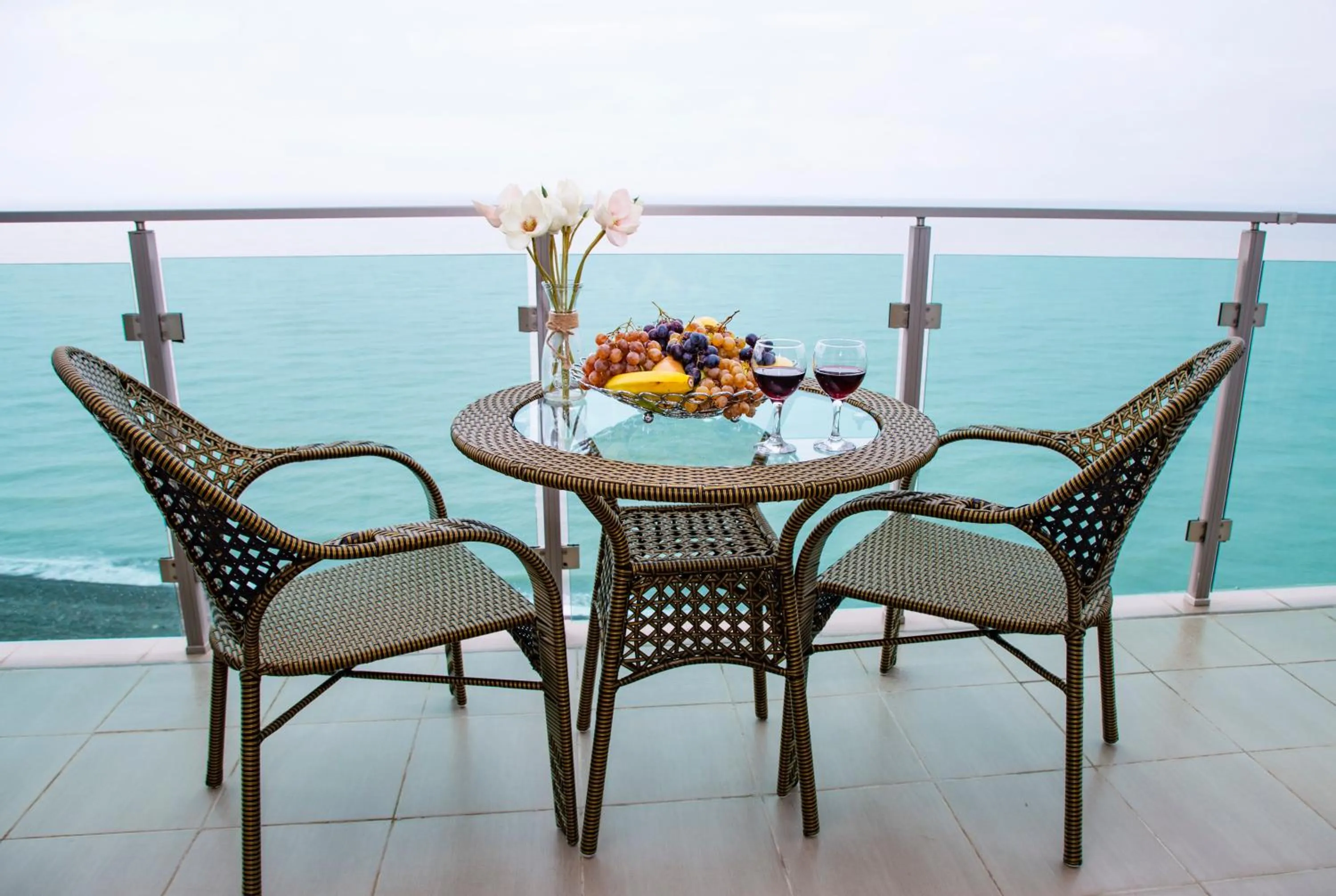 Balcony/Terrace in Aqua Batumi Hotel & Apartments