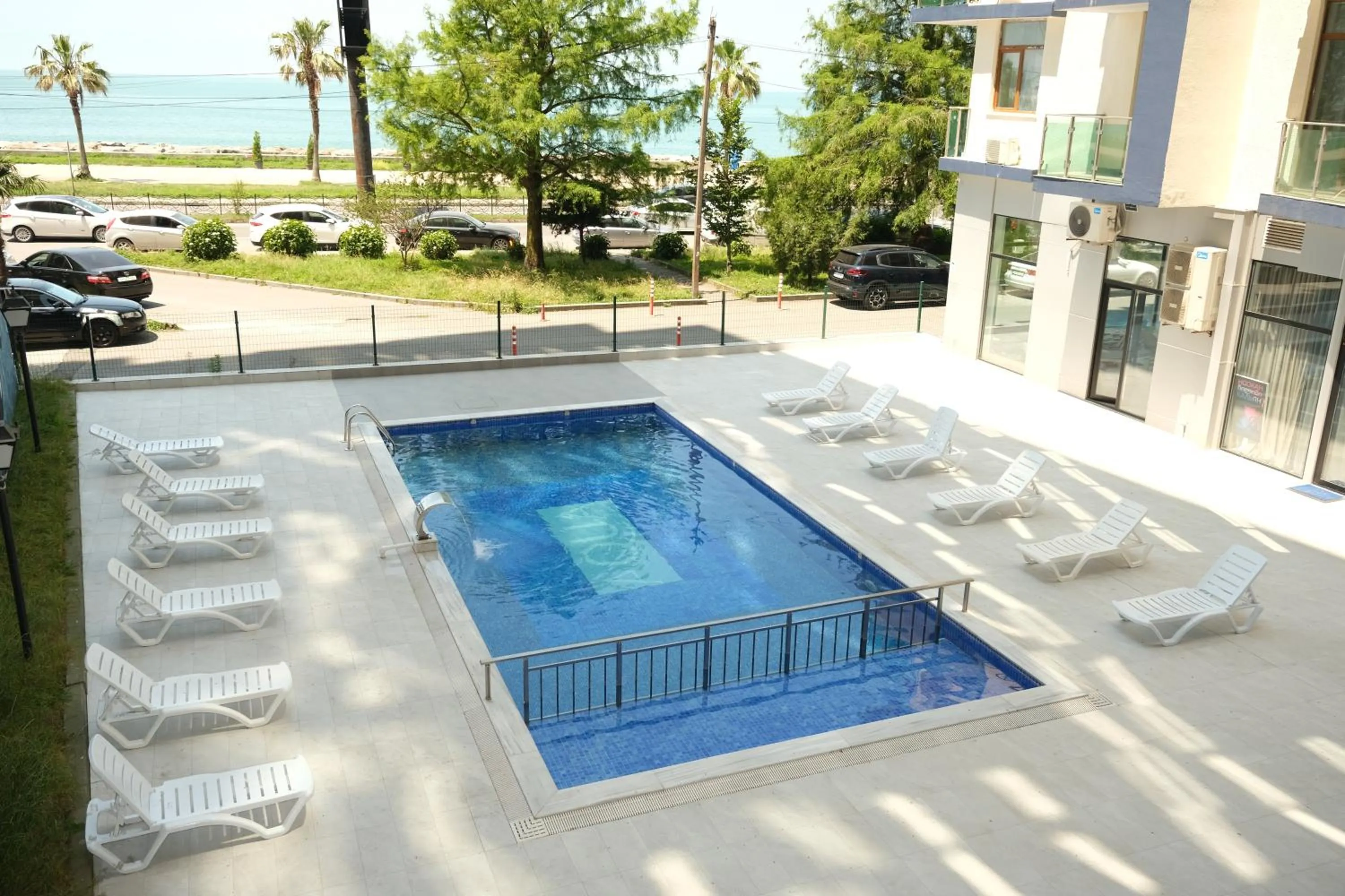 Swimming pool in Aqua Batumi Hotel & Apartments