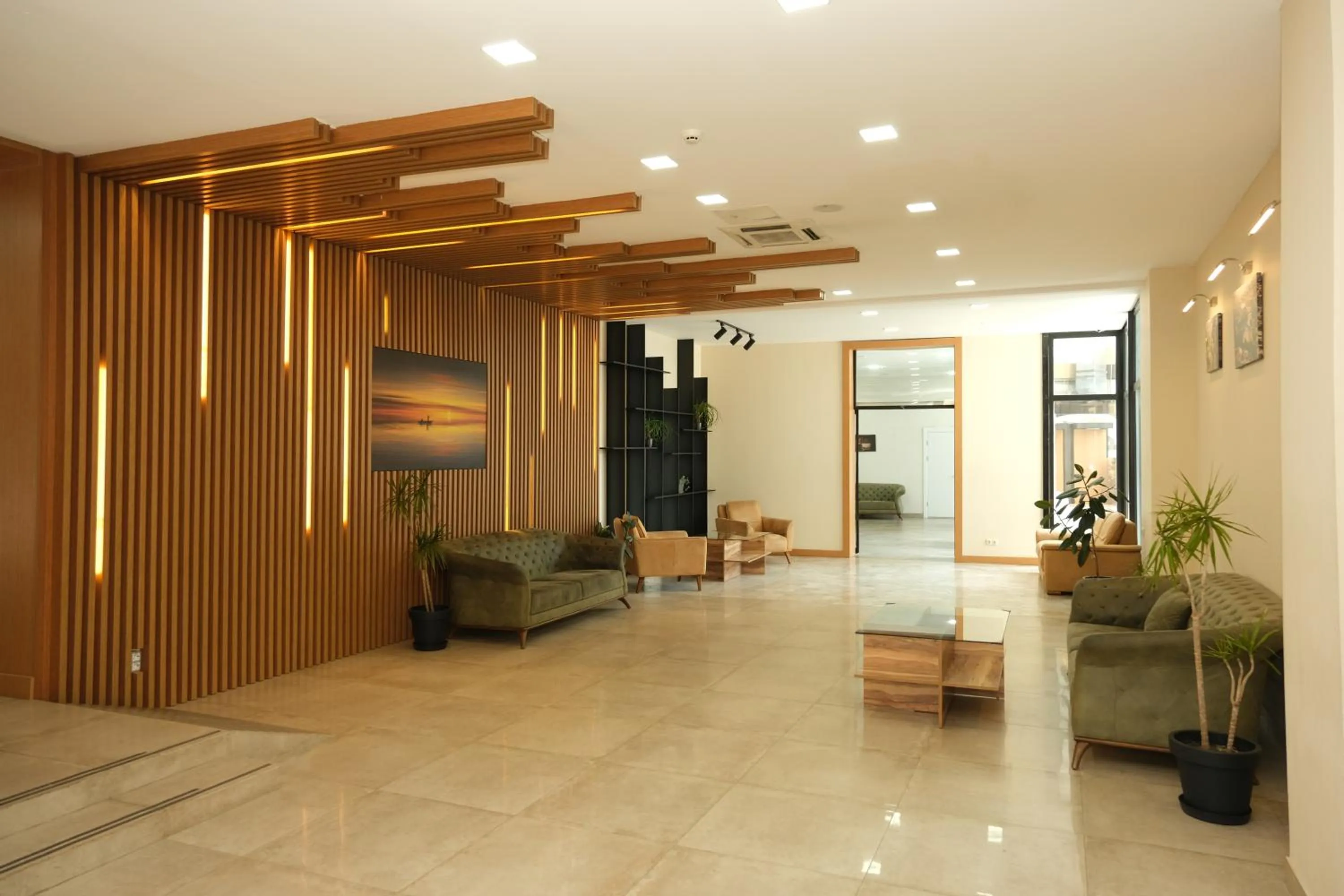 Lobby or reception in Aqua Batumi Hotel & Apartments