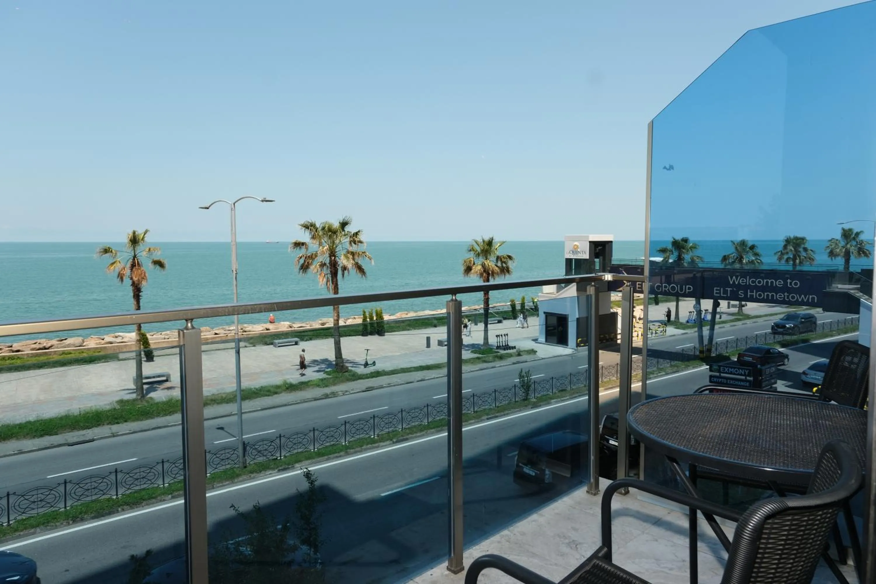 Balcony/Terrace in Aqua Batumi Hotel & Apartments