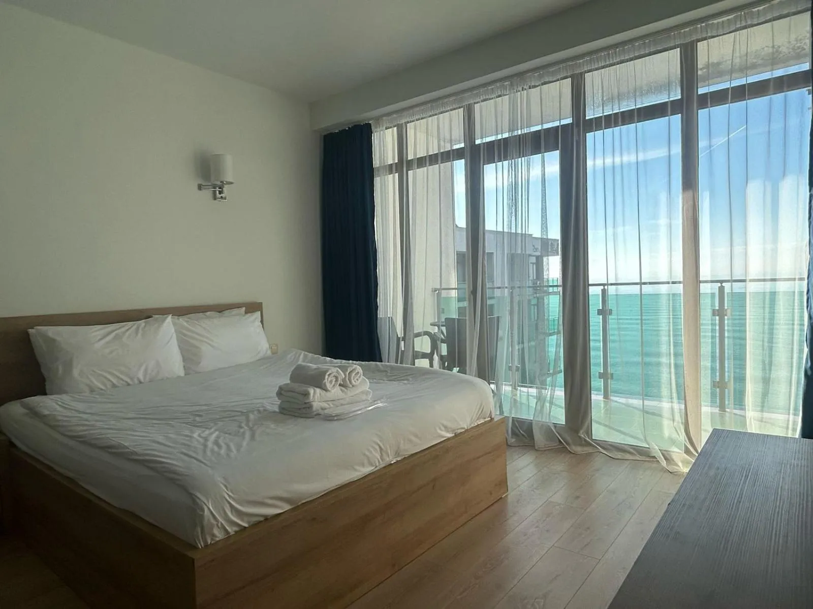 Sea view, Bed in Aqua Batumi Hotel & Apartments