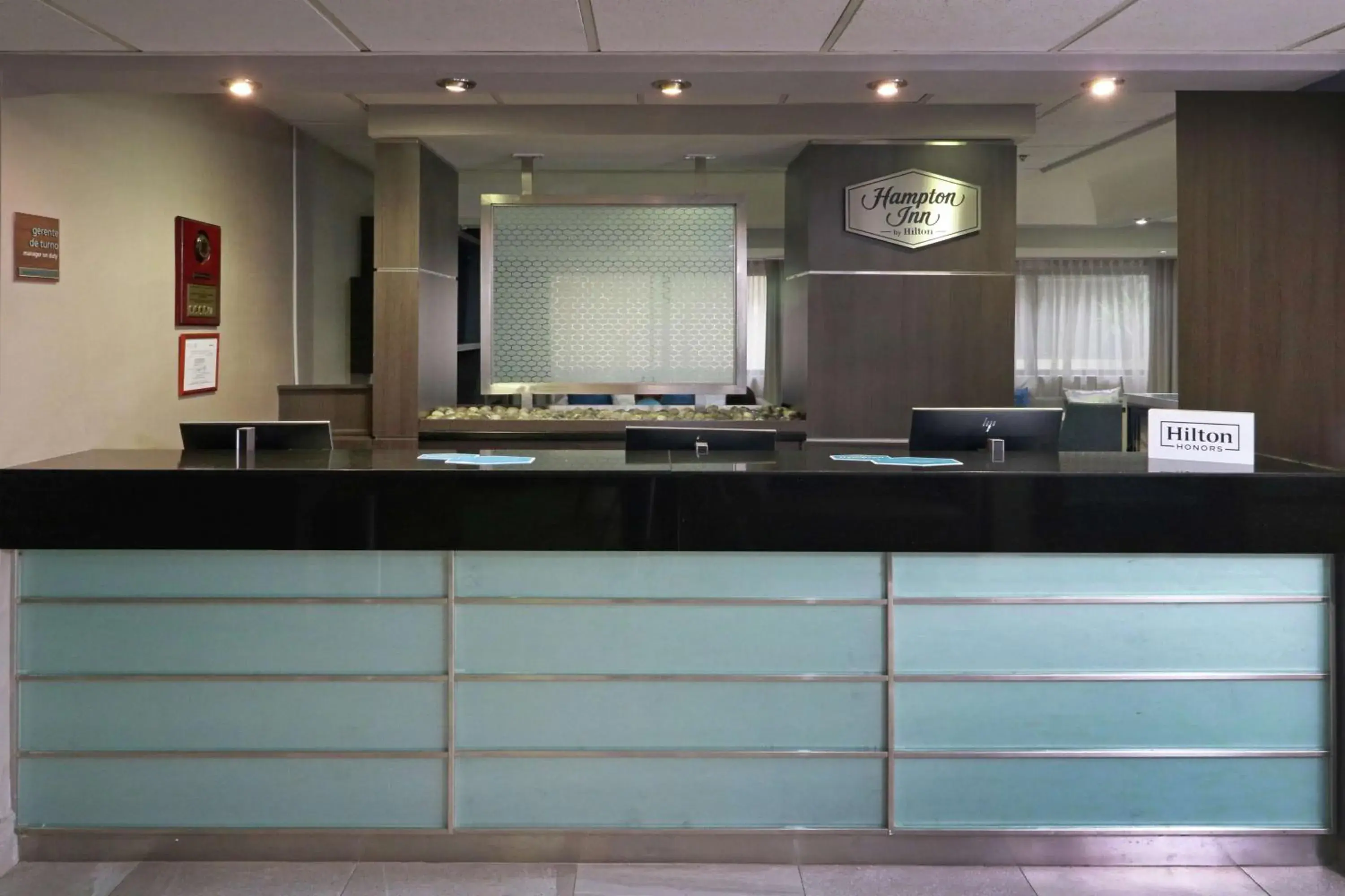 Lobby or reception in Hampton Inn Monterrey-Airport Lobby or reception in Hampton Inn Monterrey-Airport