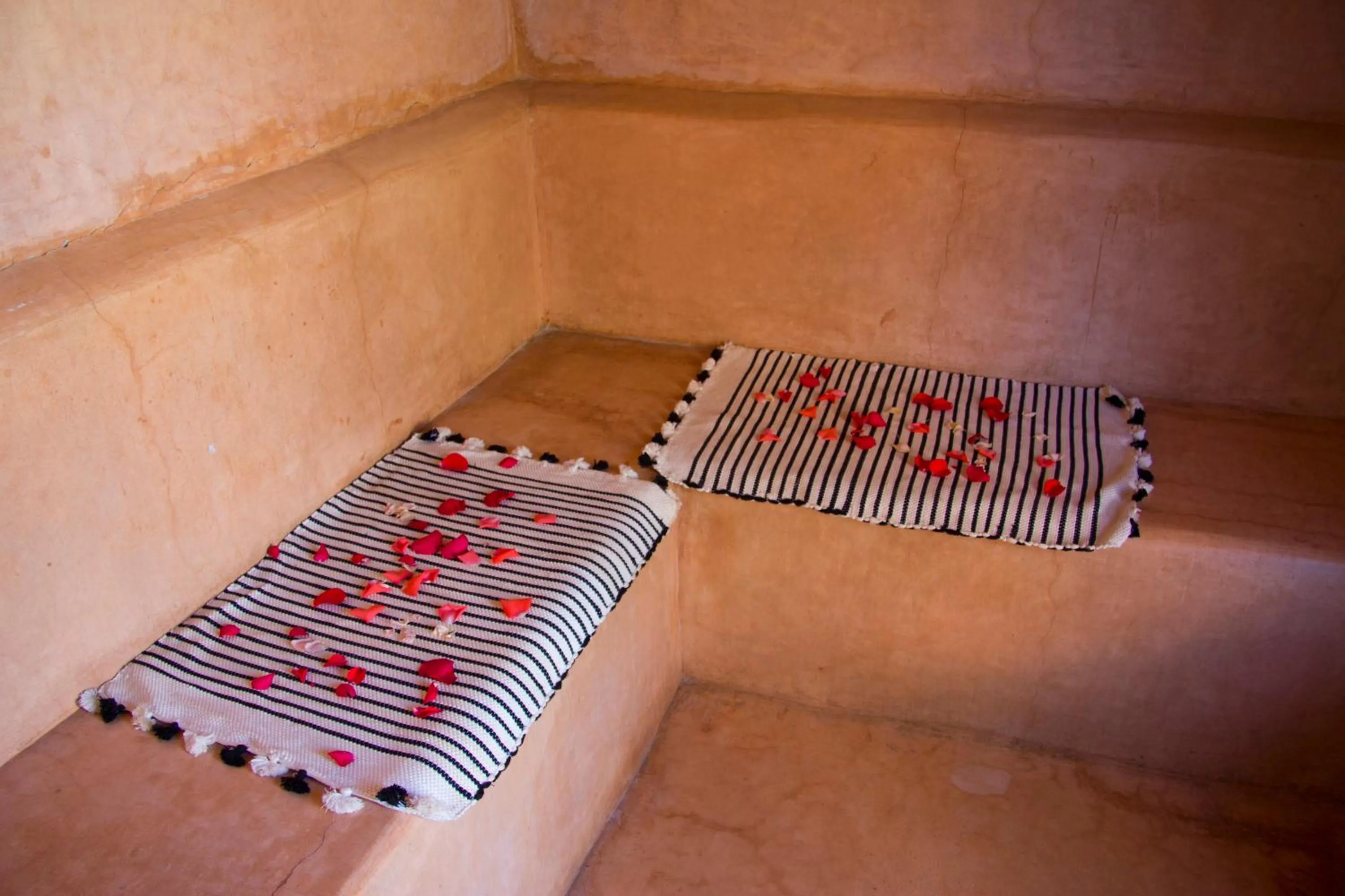 Steam room, Bed in Riad Safa