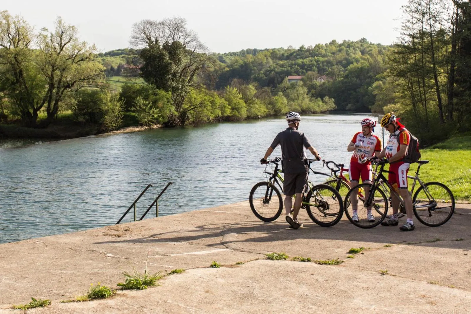 People in Mobile Homes Camping Plitvice