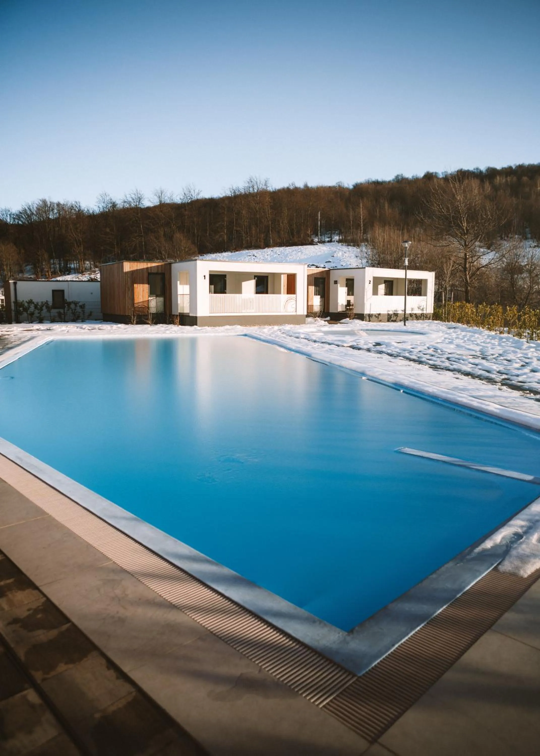 Swimming pool in Mobile Homes Camping Plitvice