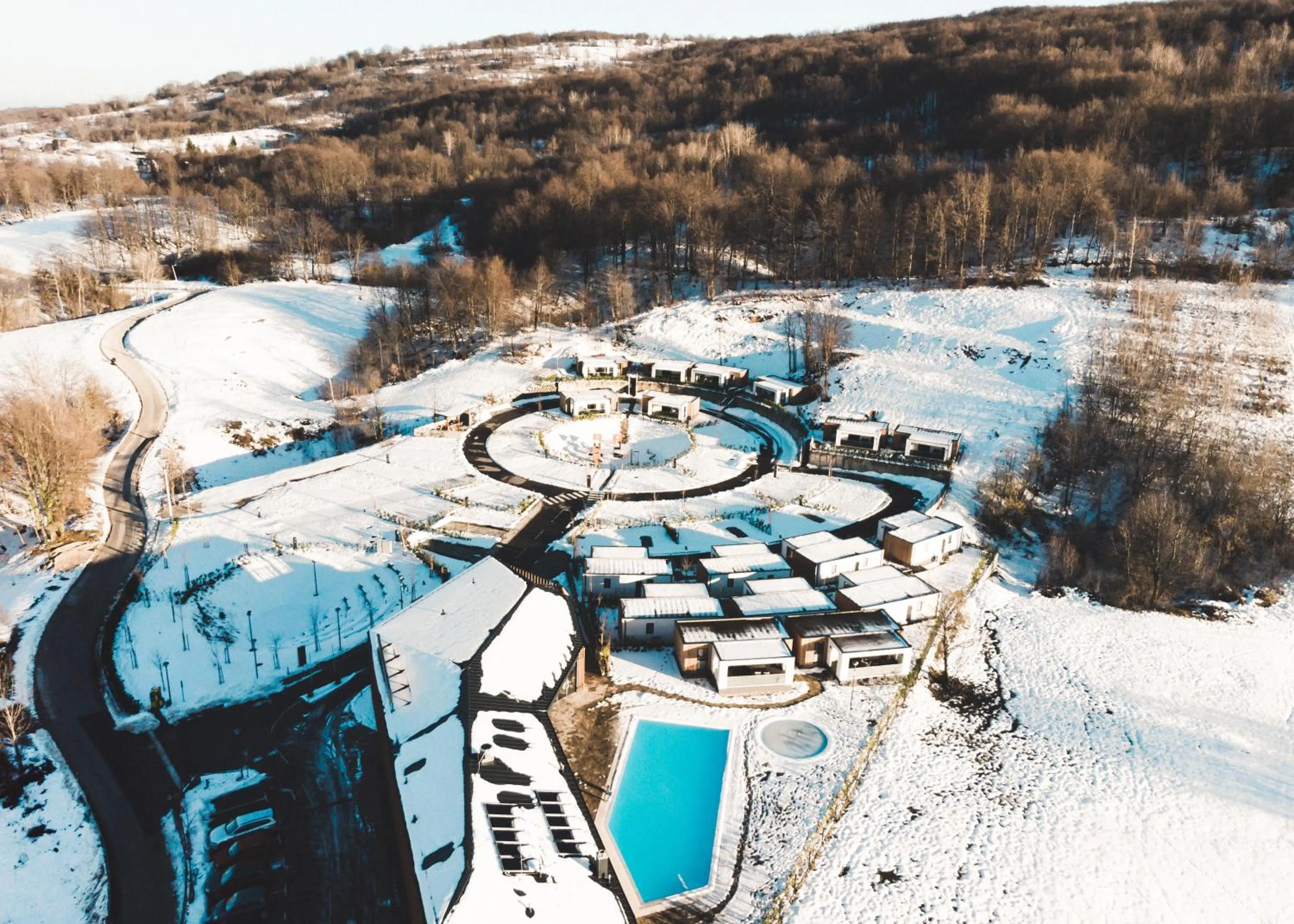 Bird's eye view in Mobile Homes Camping Plitvice