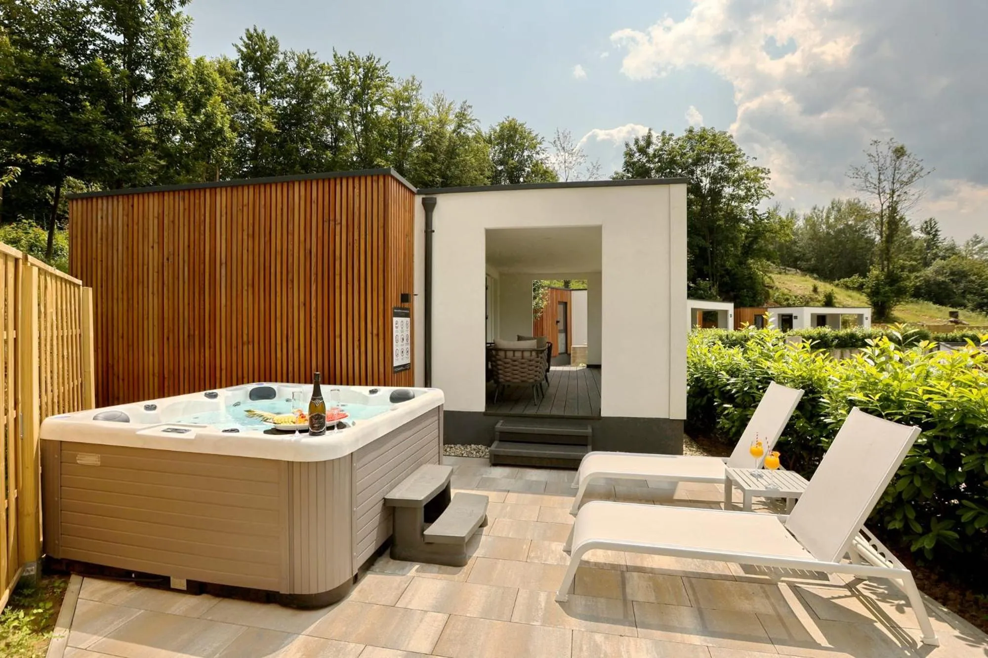 Natural landscape in Mobile Homes Camping Plitvice