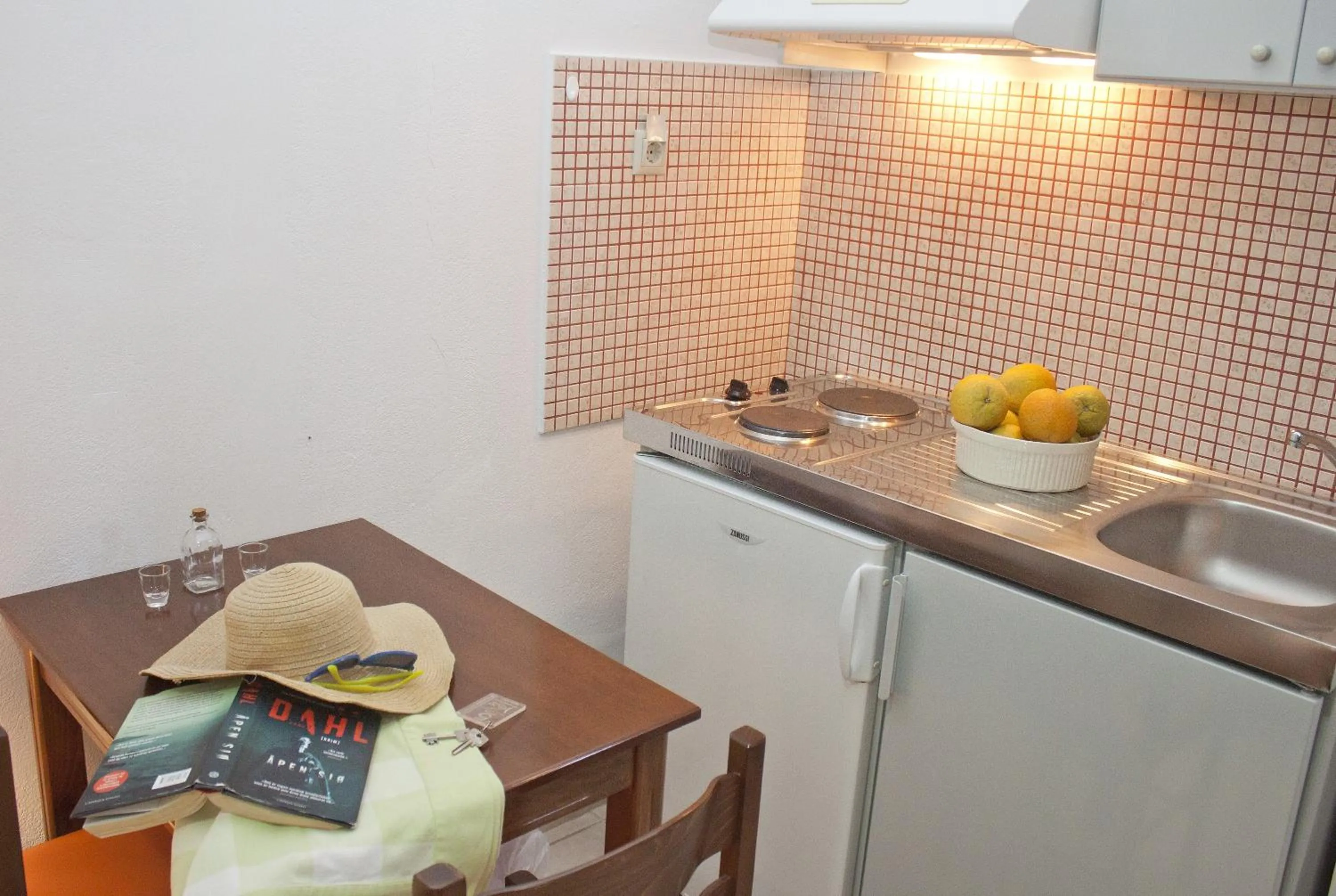 Kitchen or kitchenette in Vaso Apartments