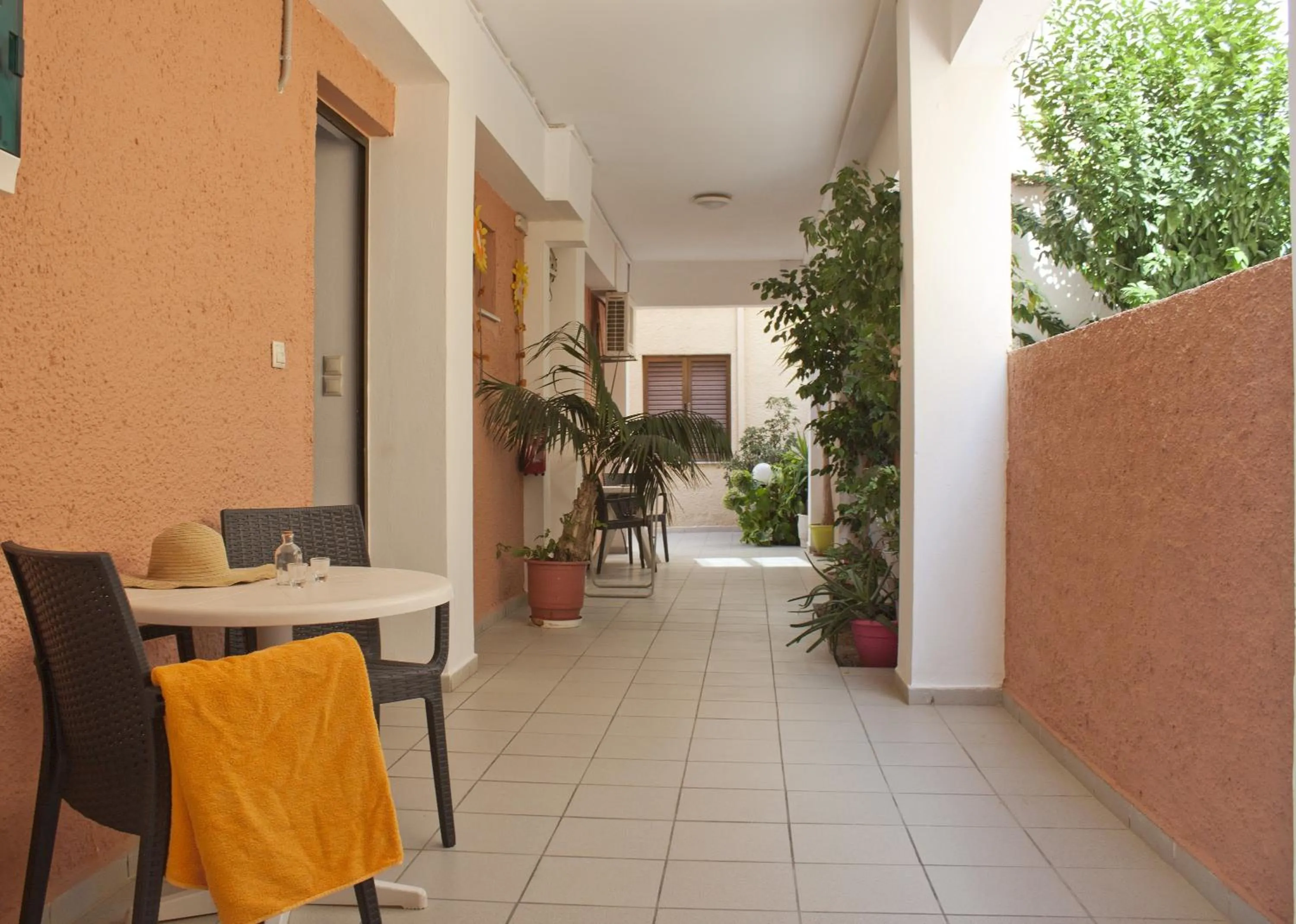 Patio in Vaso Apartments
