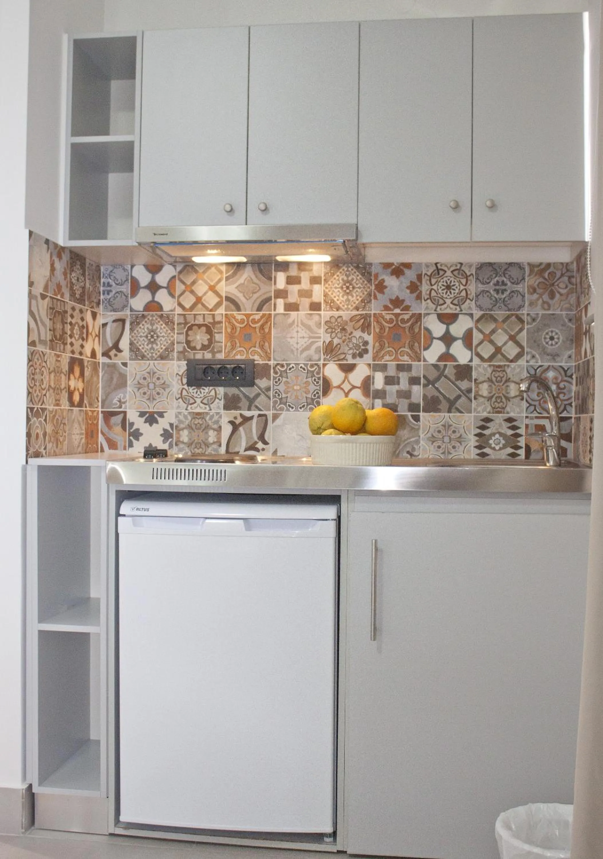 Kitchen or kitchenette in Vaso Apartments