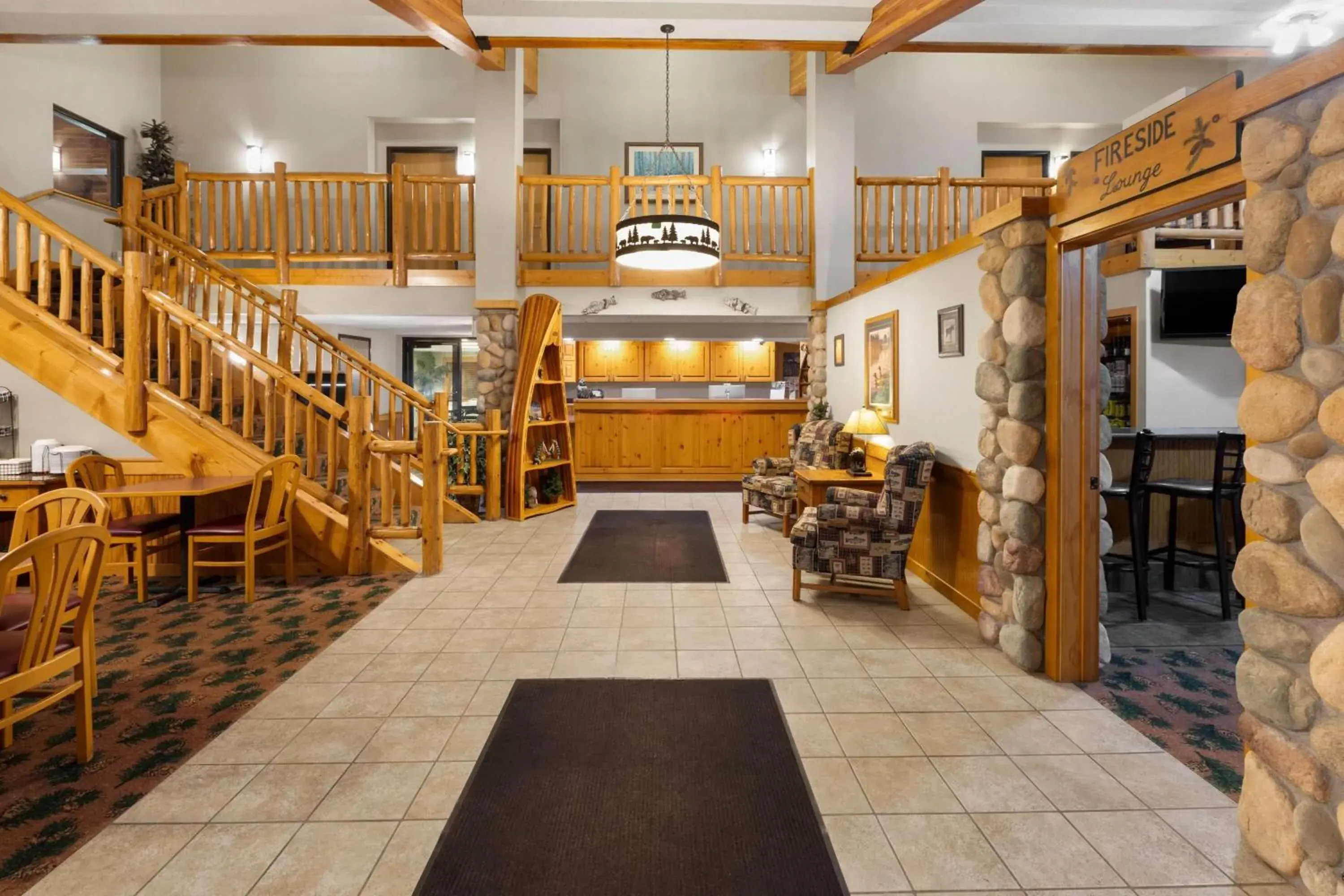 Lobby or reception in Shell Lake Lodge, a Travelodge by Wyndham Lobby or reception in Shell Lake Lodge, a Travelodge by Wyndham