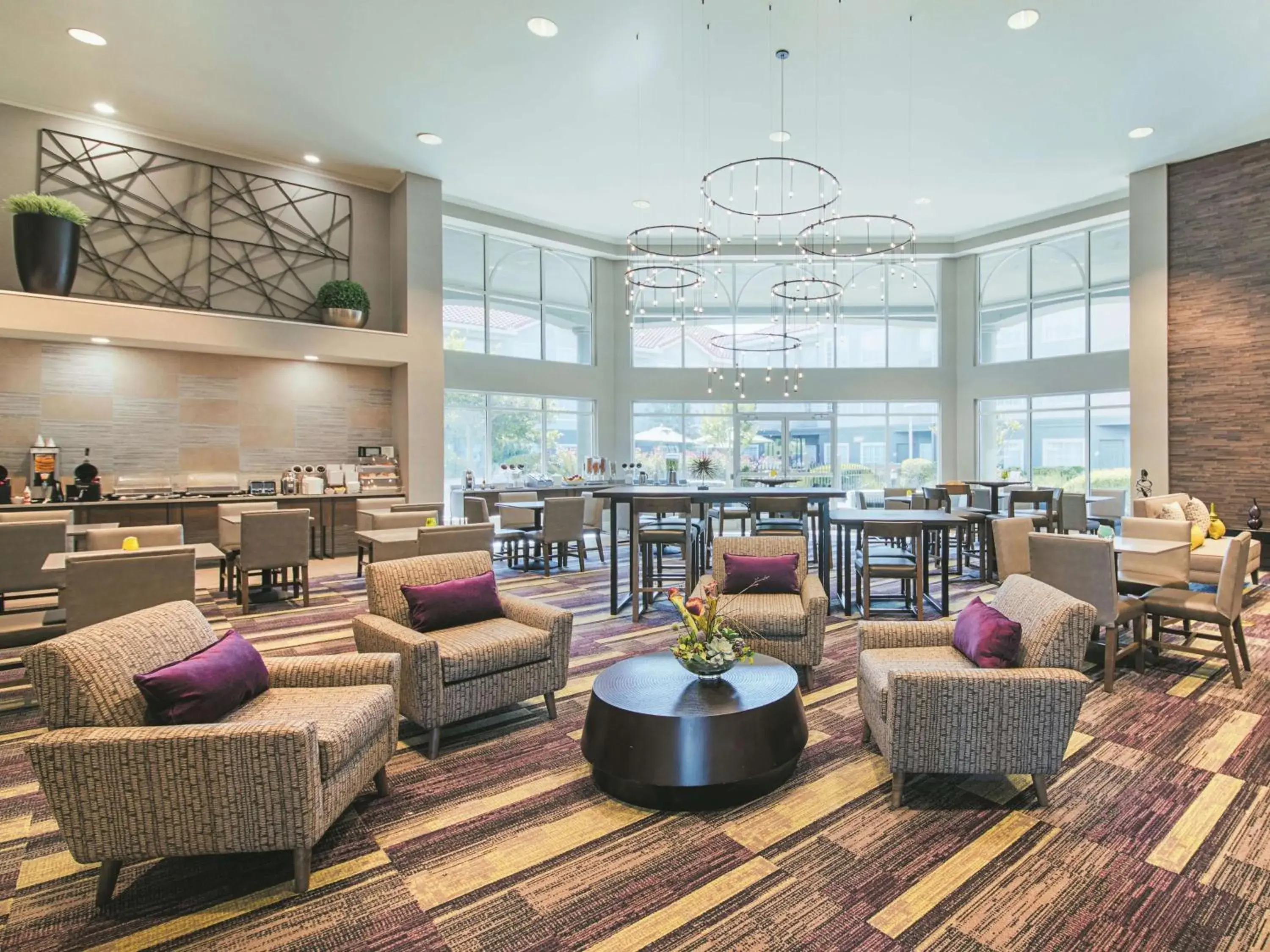 Lobby or reception in La Quinta by Wyndham Austin at The Domain Lobby or reception in La Quinta by Wyndham Austin at The Domain