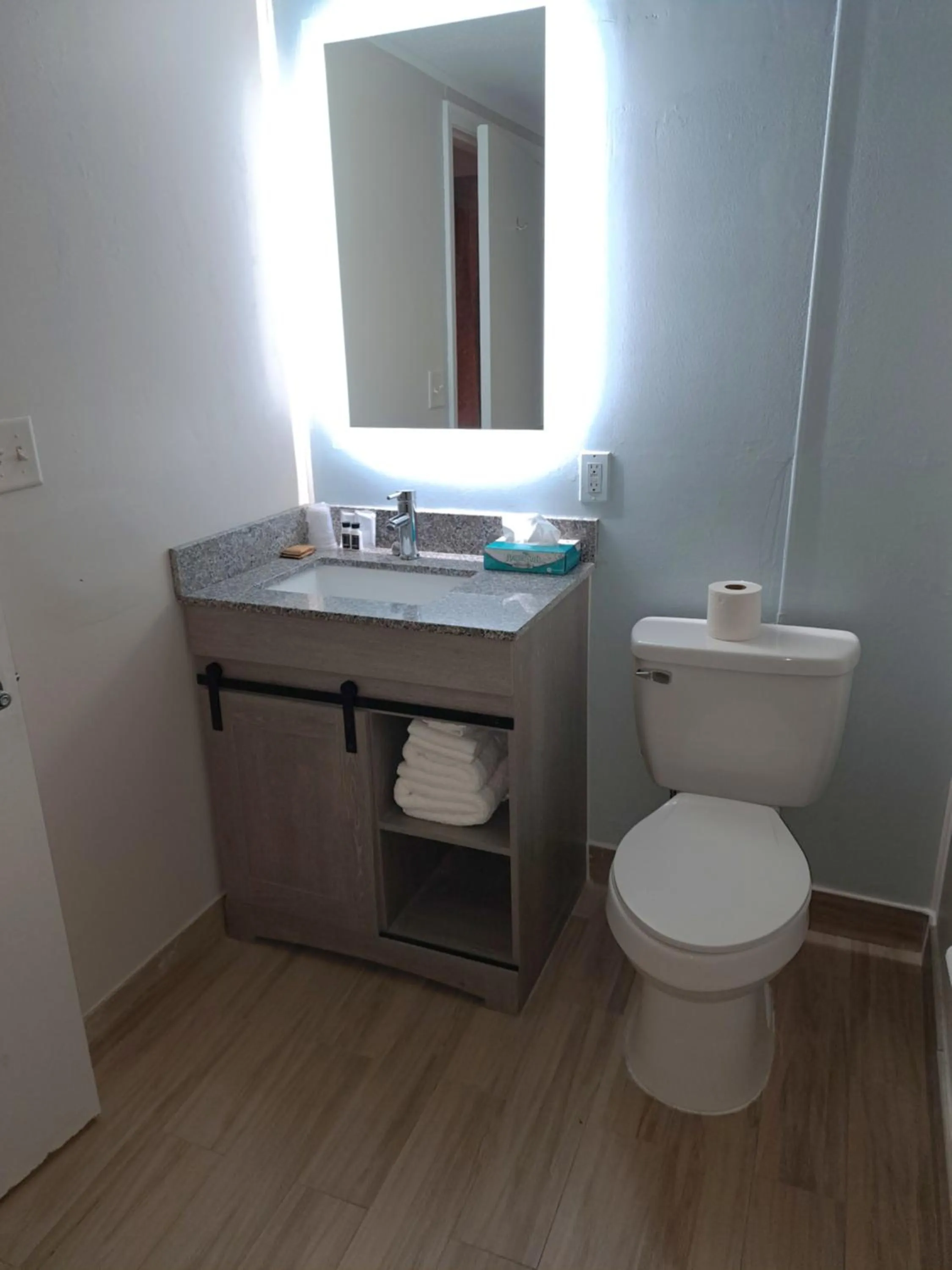 Bathroom in Days Inn and Suites by Wyndham Port Huron