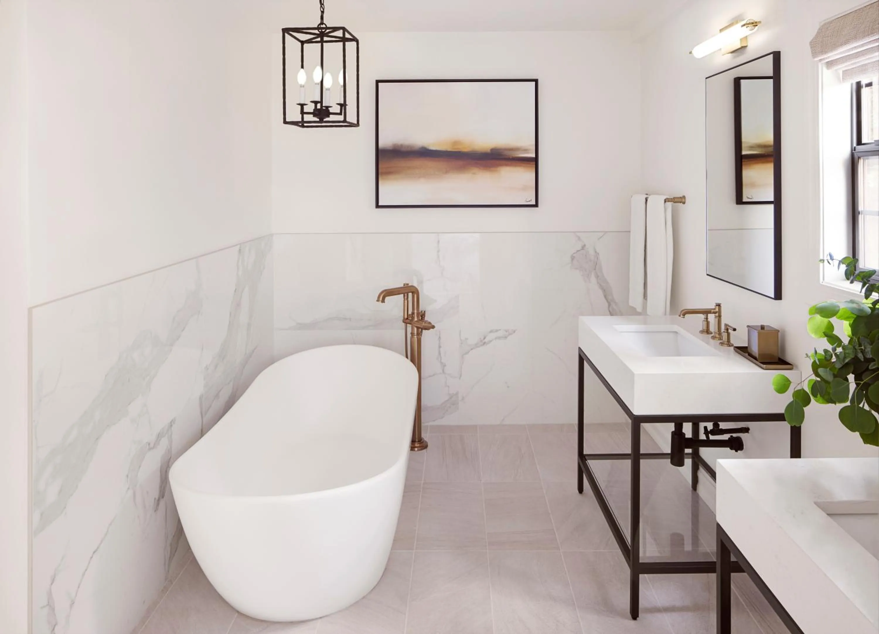 Bathroom in Kenwood Inn & Spa