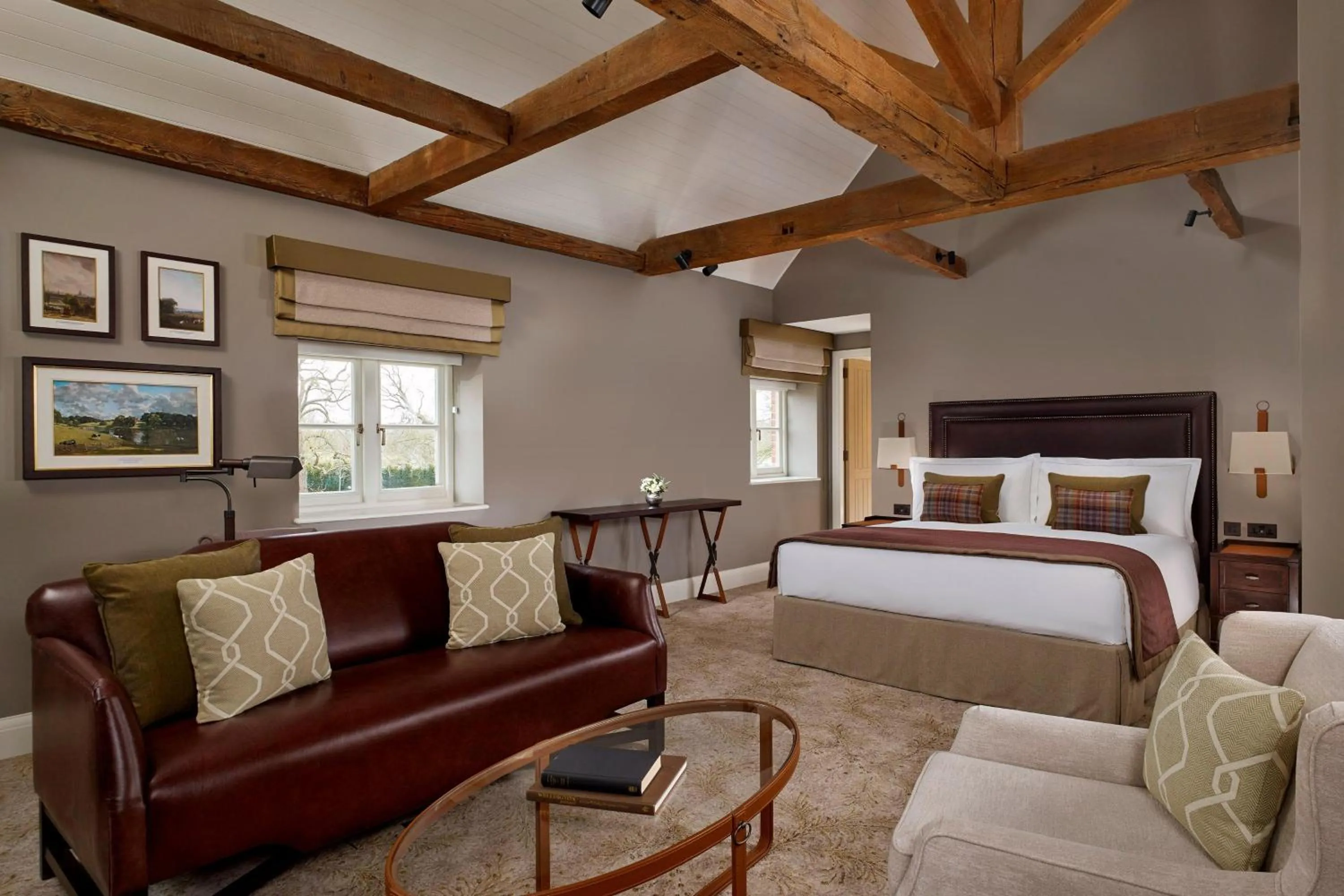 Bedroom, Bed in The Langley, a Luxury Collection Hotel, Buckinghamshire