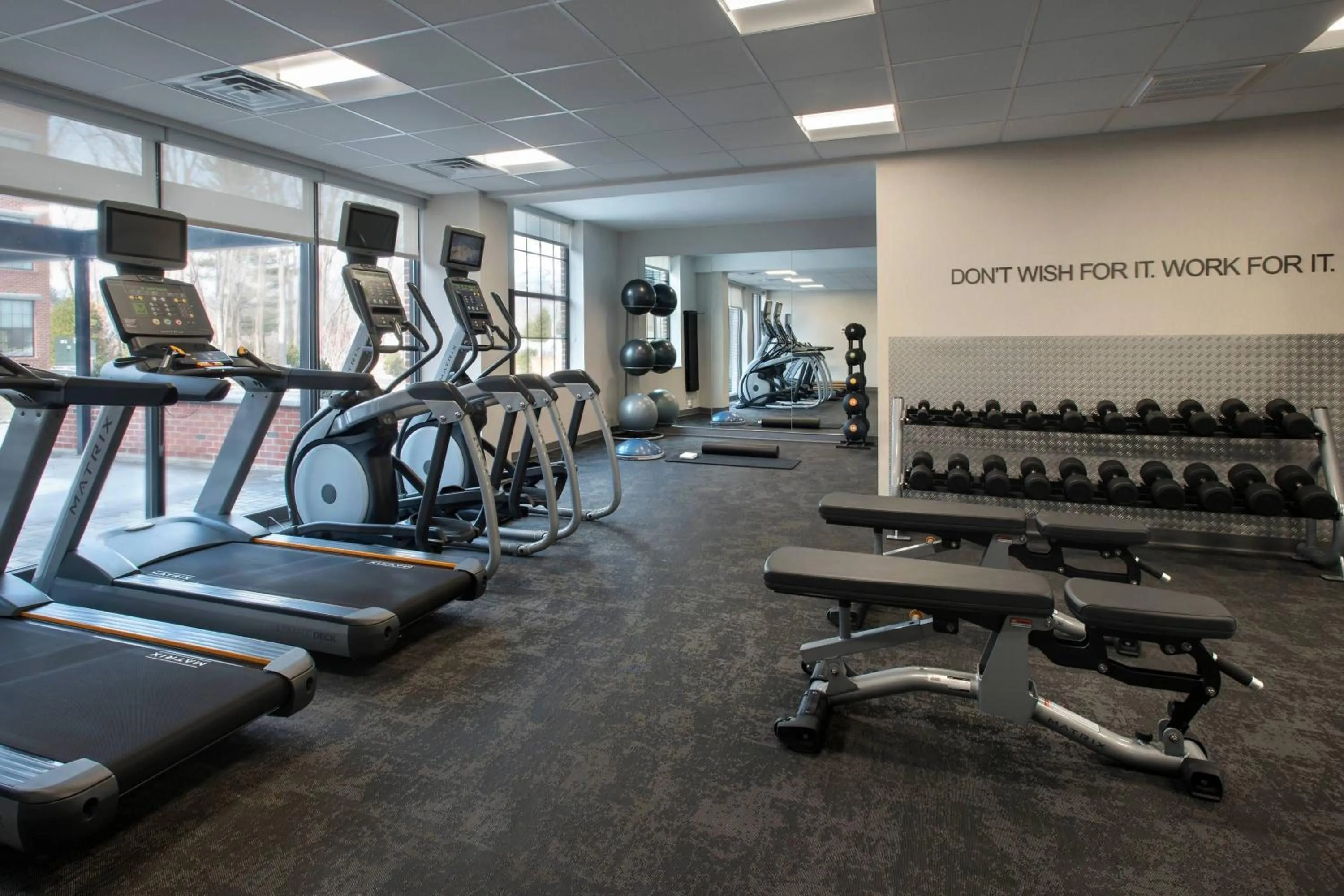 Fitness centre/facilities in Fairfield Inn & Suites by Marriott Williamstown