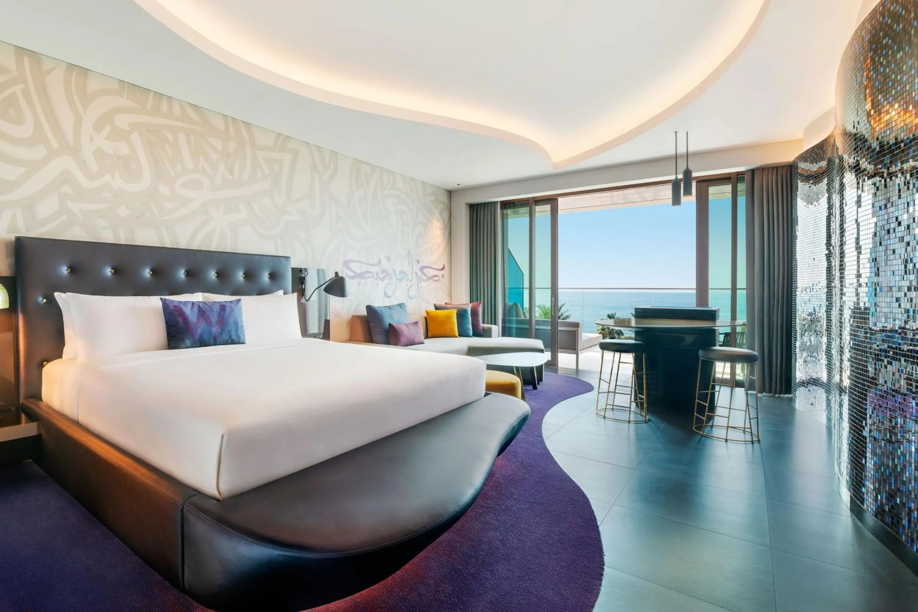 Photo of the whole room, Bed in W Dubai - The Palm