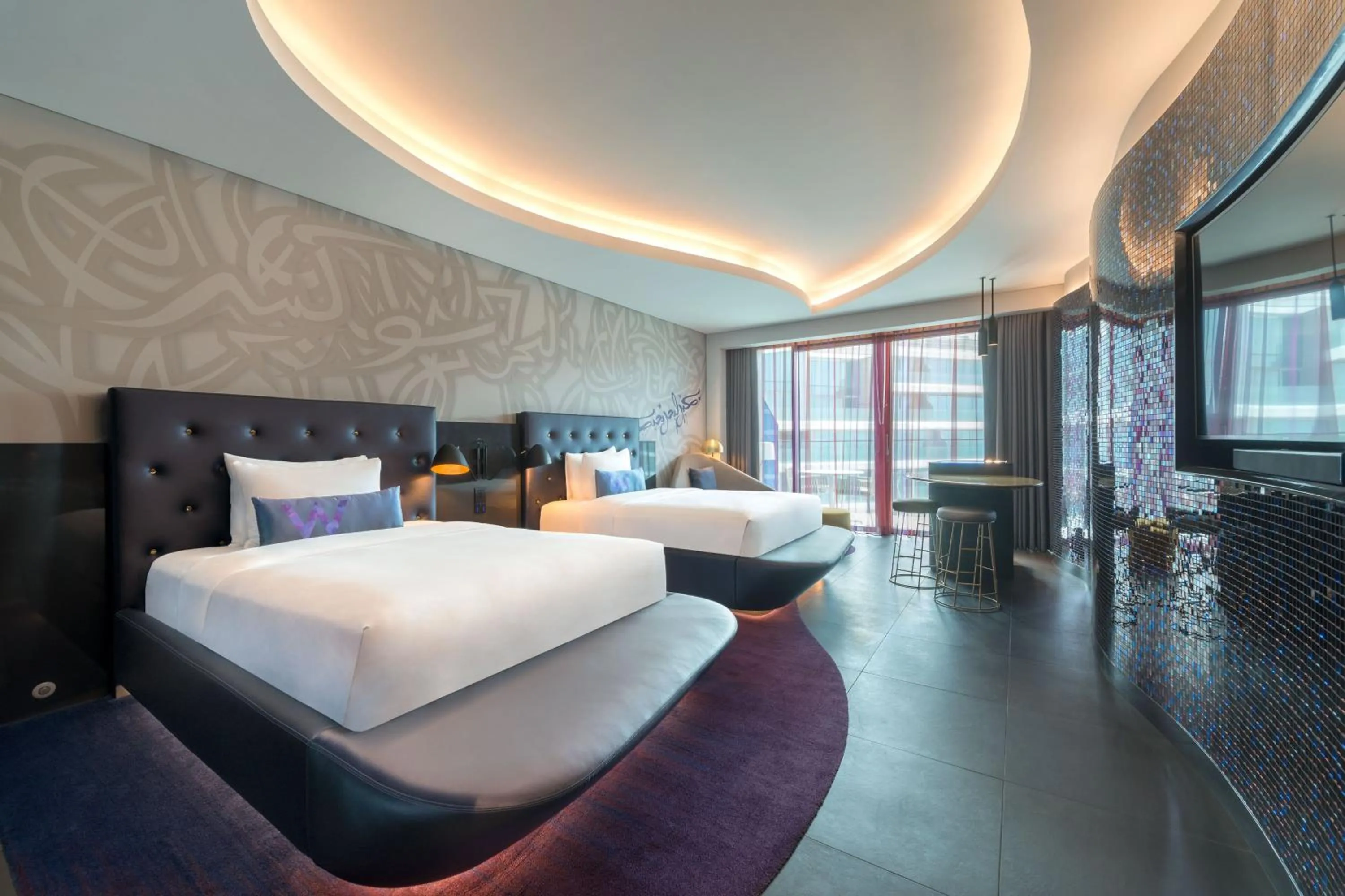 Photo of the whole room, Bed in W Dubai - The Palm