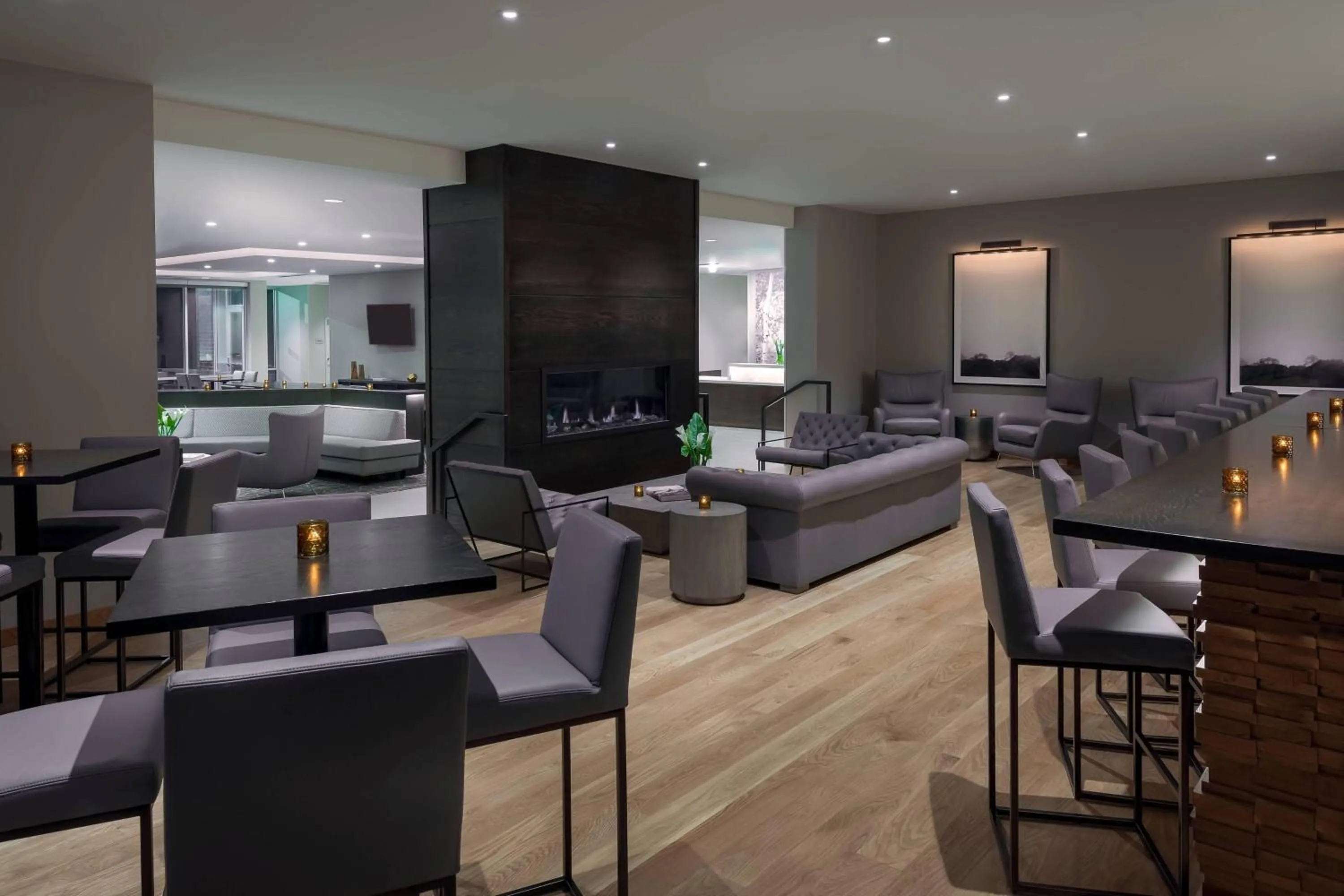 Lounge or bar in SpringHill Suites by Marriott Indianapolis Westfield