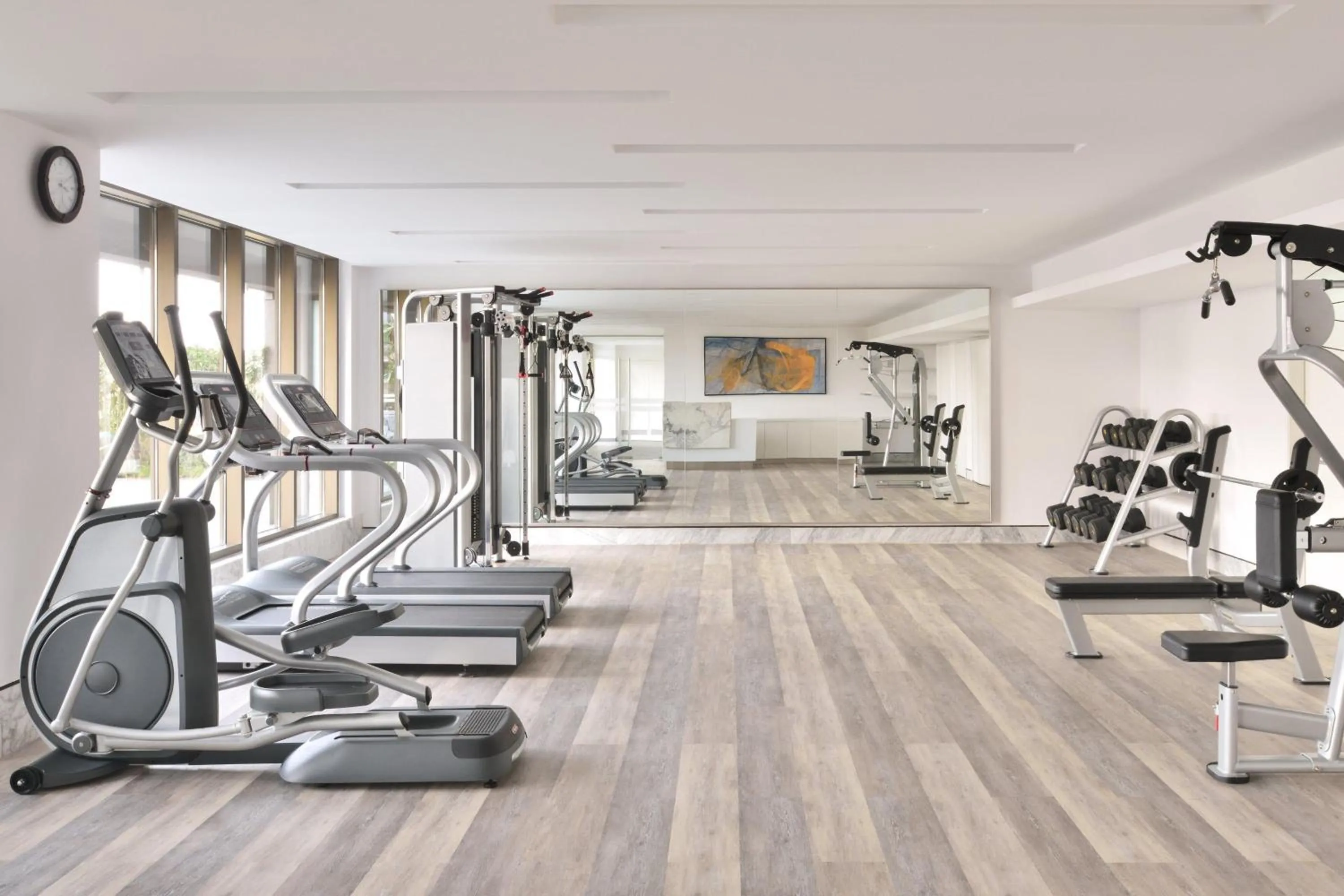 Fitness centre/facilities in Courtyard by Marriott Siliguri