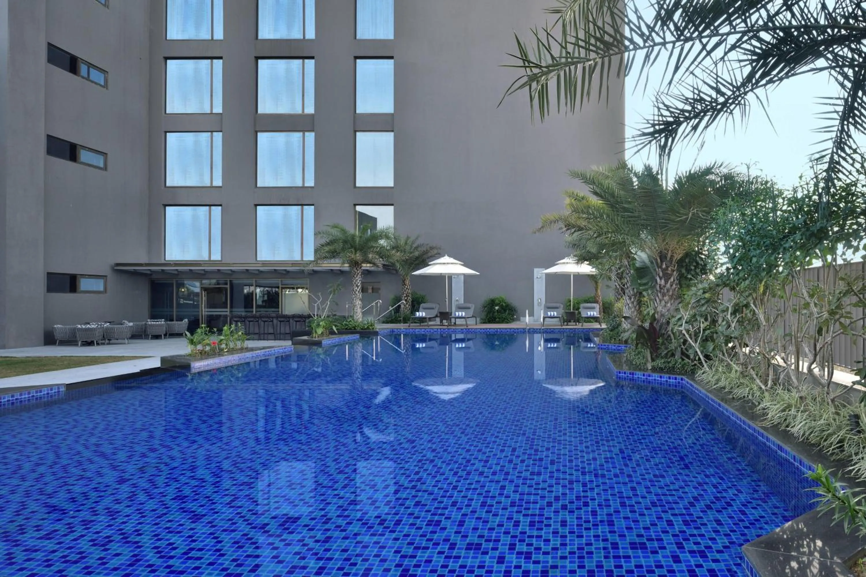 Swimming pool in Courtyard by Marriott Siliguri