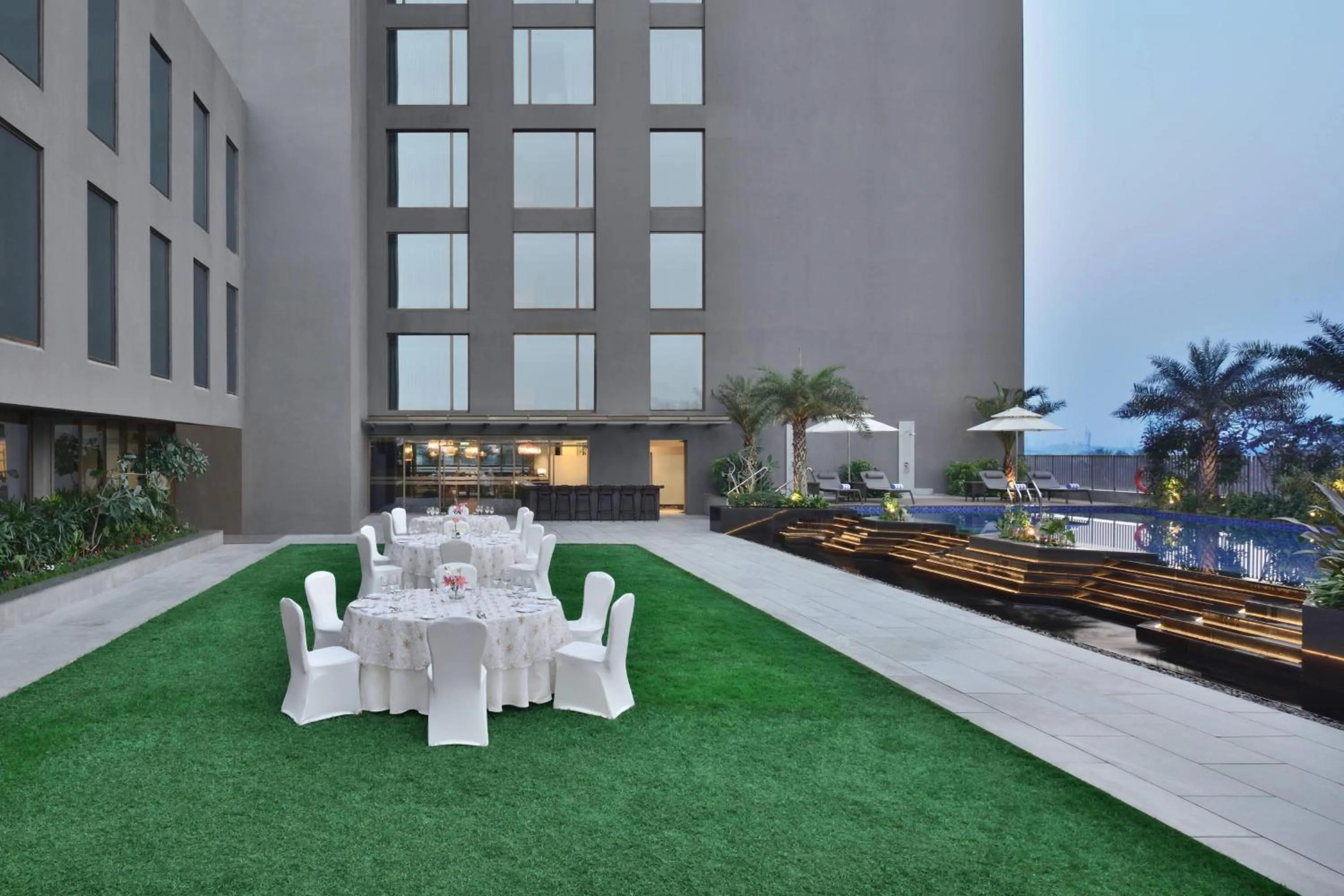 Swimming pool in Courtyard by Marriott Siliguri