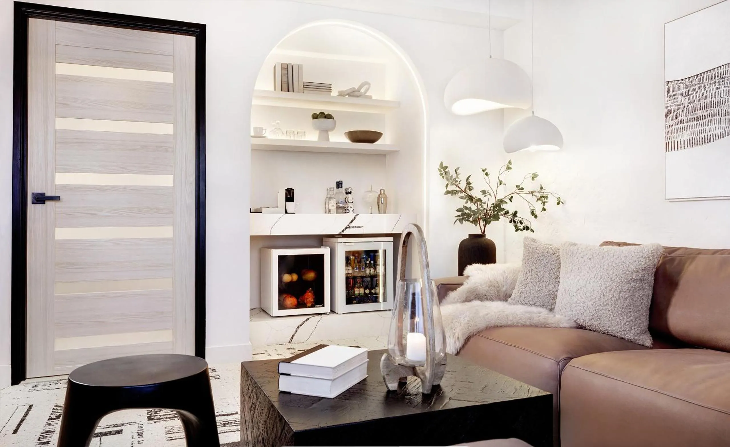 Seating area in Huntley Santa Monica Beach