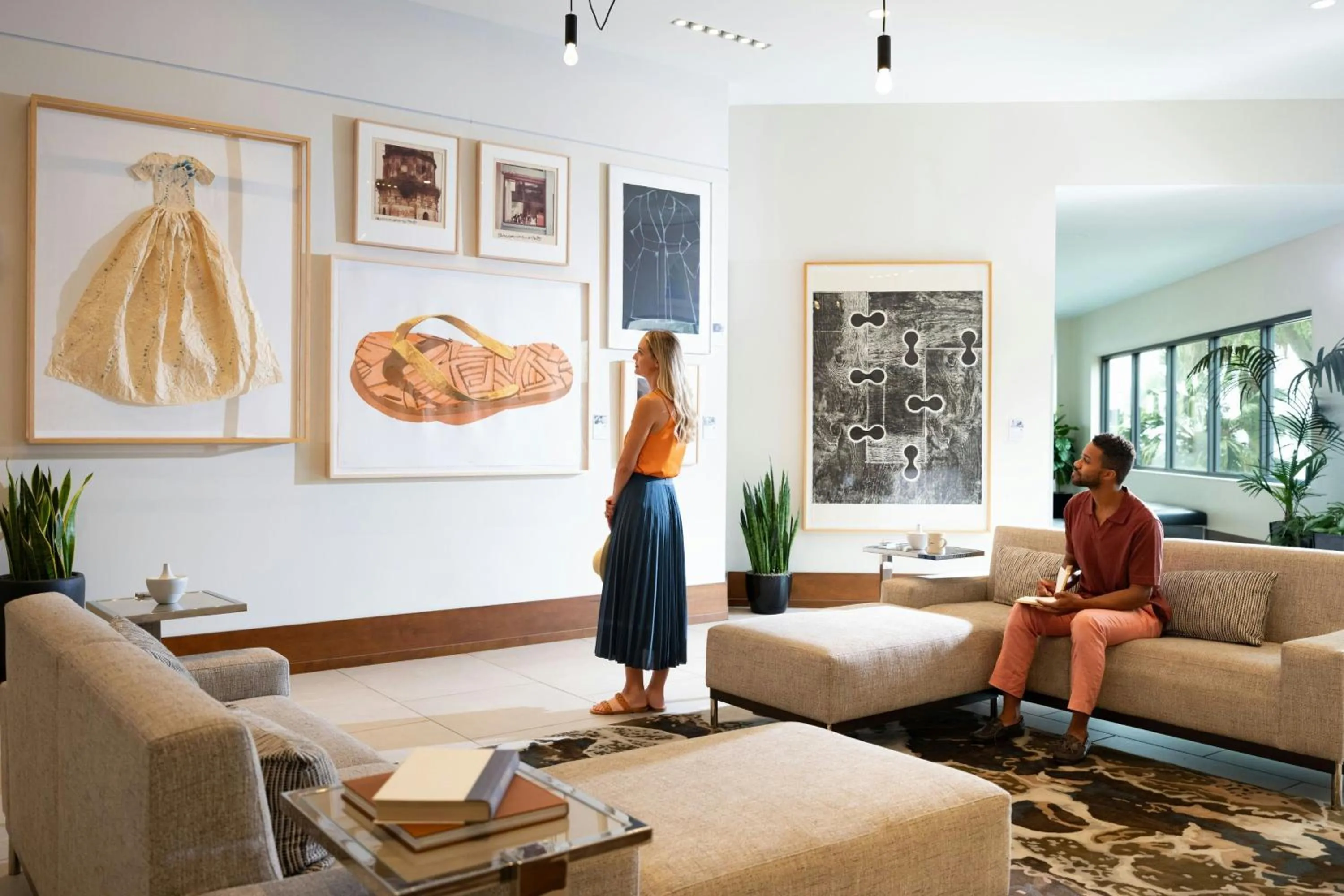 Lobby or reception in The CURRENT Hotel, Autograph Collection