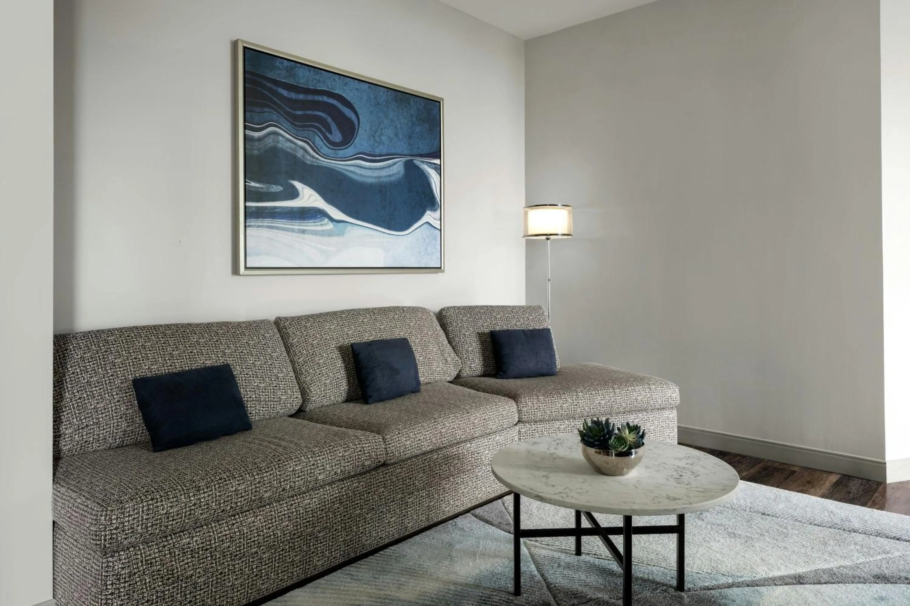 Photo of the whole room in The CURRENT Hotel, Autograph Collection