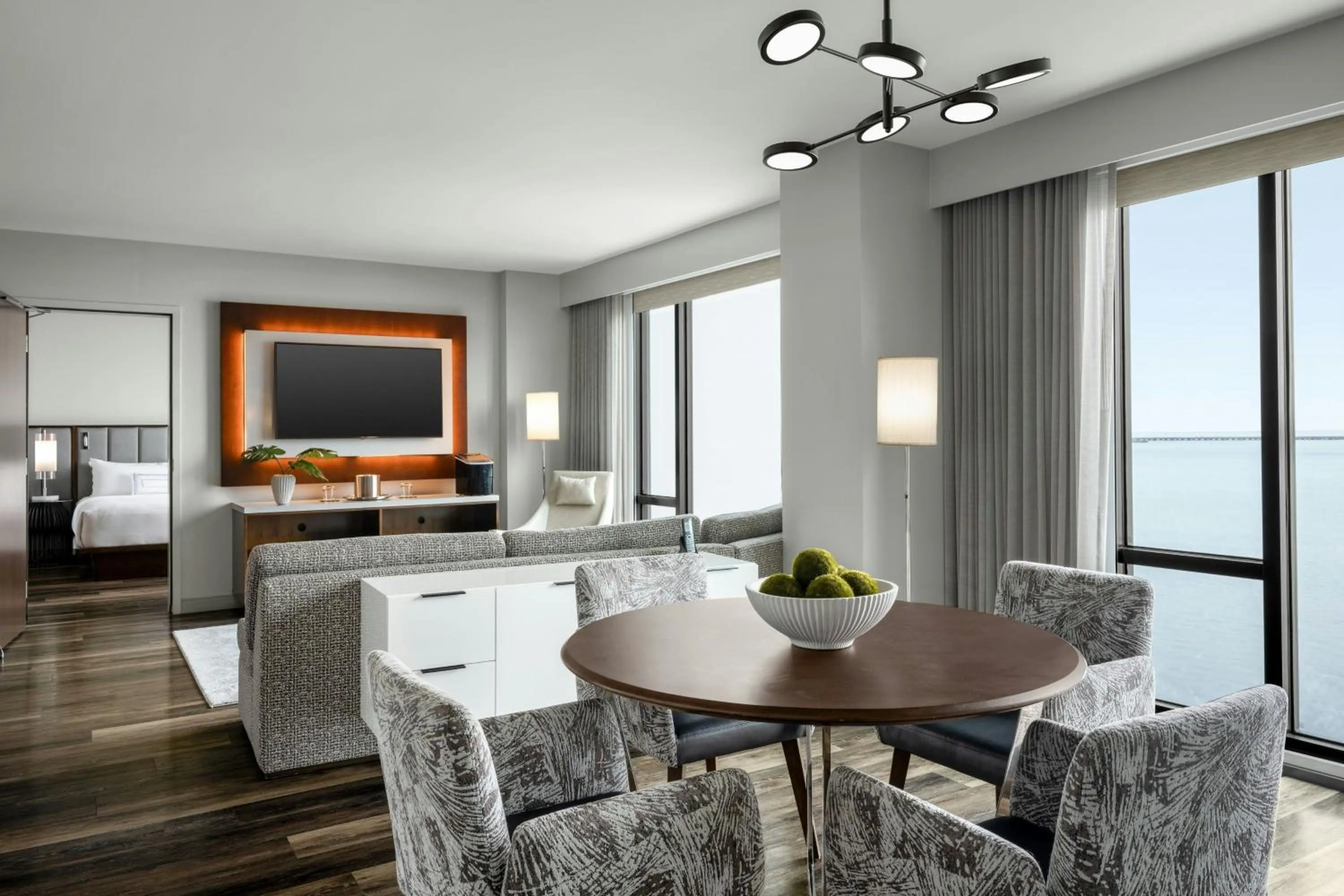 Photo of the whole room in The CURRENT Hotel, Autograph Collection