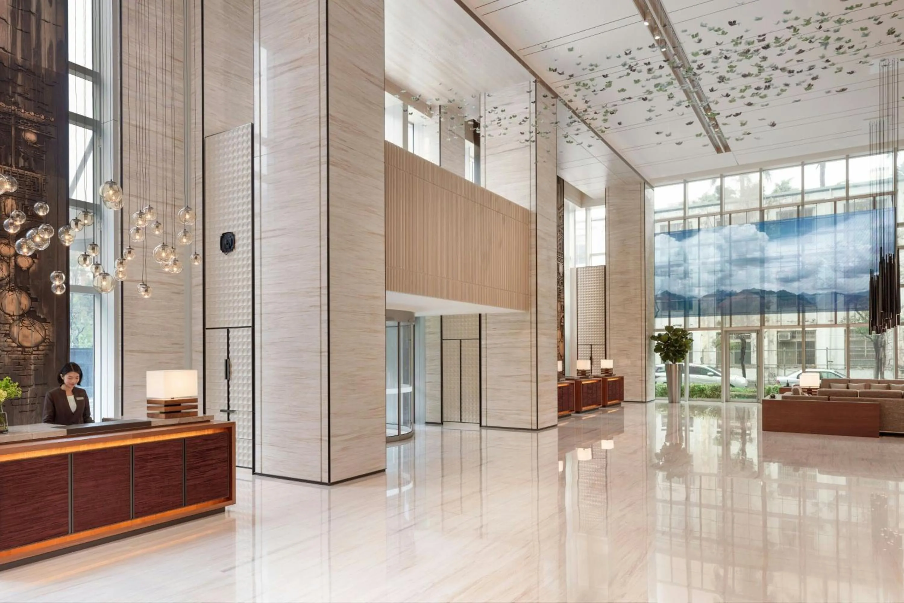 Lobby or reception in Courtyard by Marriott Taipei Downtown