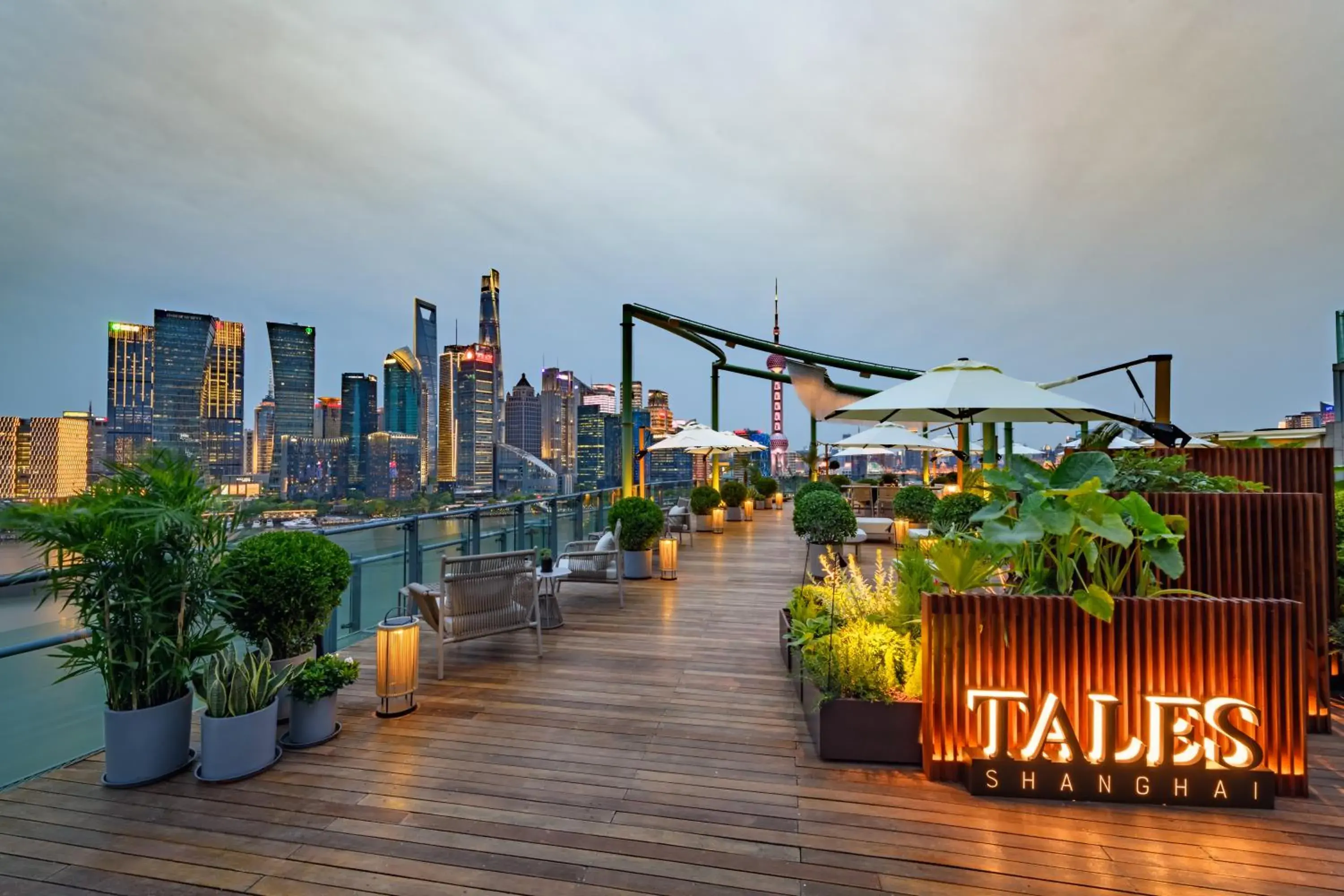 Restaurant/places to eat in Banyantree Shanghai On the Bund - Tales rooftop bar boasts a jaw-dropping panoramic vista Restaurant/places to eat in Banyantree Shanghai On the Bund - Tales rooftop bar boasts a jaw-dropping panoramic vista