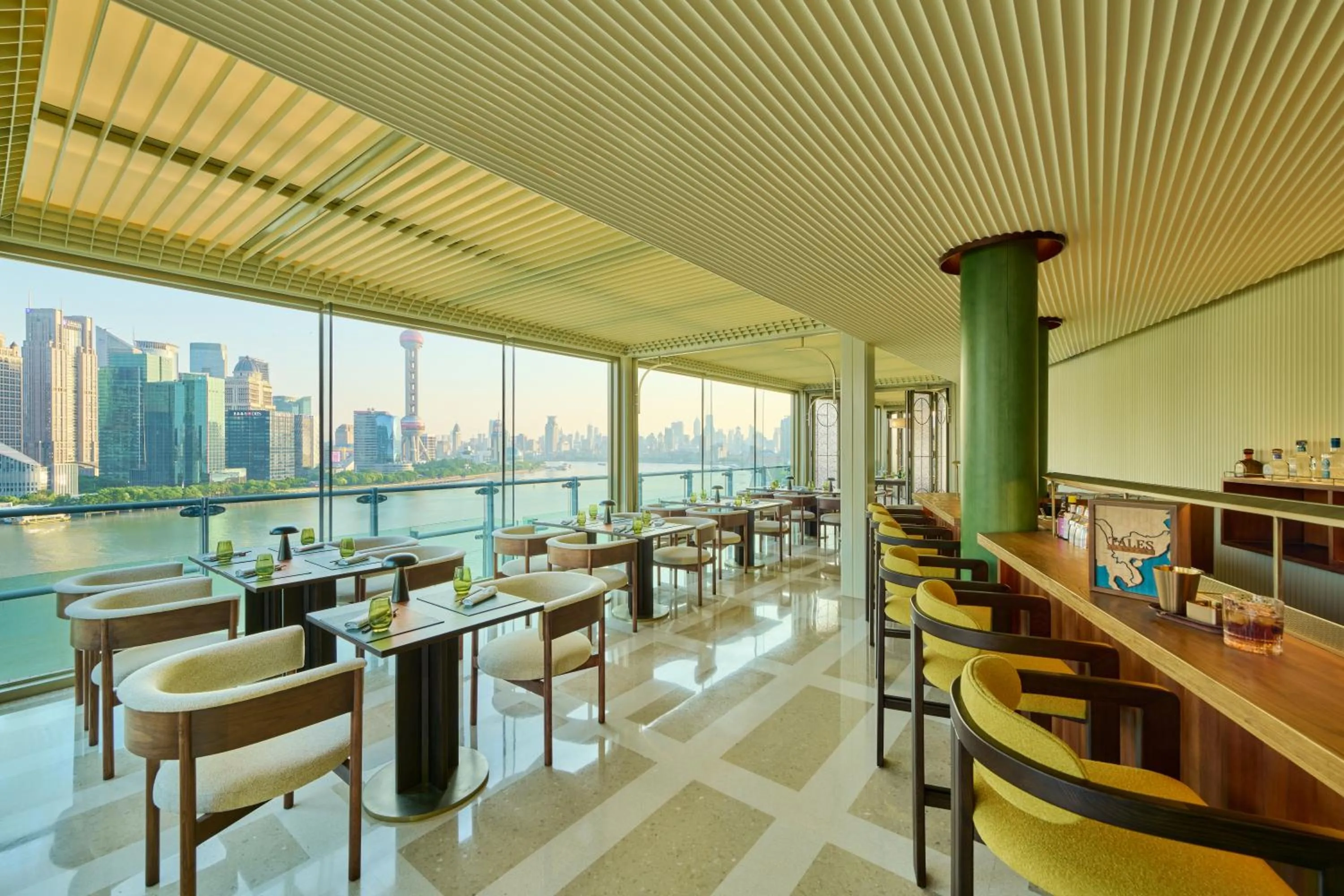 Restaurant/places to eat in Banyantree Shanghai On the Bund - Tales rooftop bar boasts a jaw-dropping panoramic vista