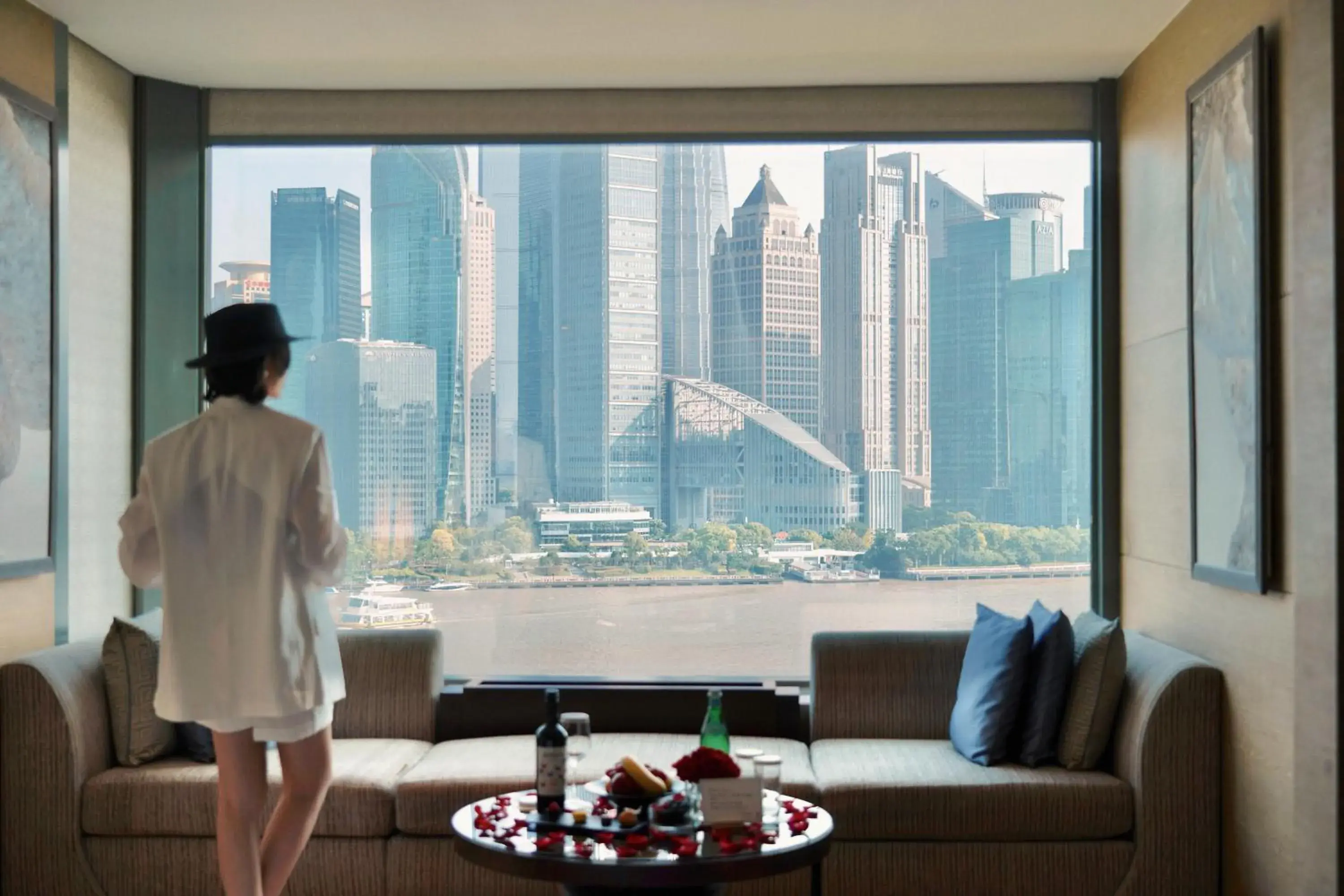 View (from property/room) in Banyantree Shanghai On the Bund - Tales rooftop bar boasts a jaw-dropping panoramic vista View (from property/room) in Banyantree Shanghai On the Bund - Tales rooftop bar boasts a jaw-dropping panoramic vista