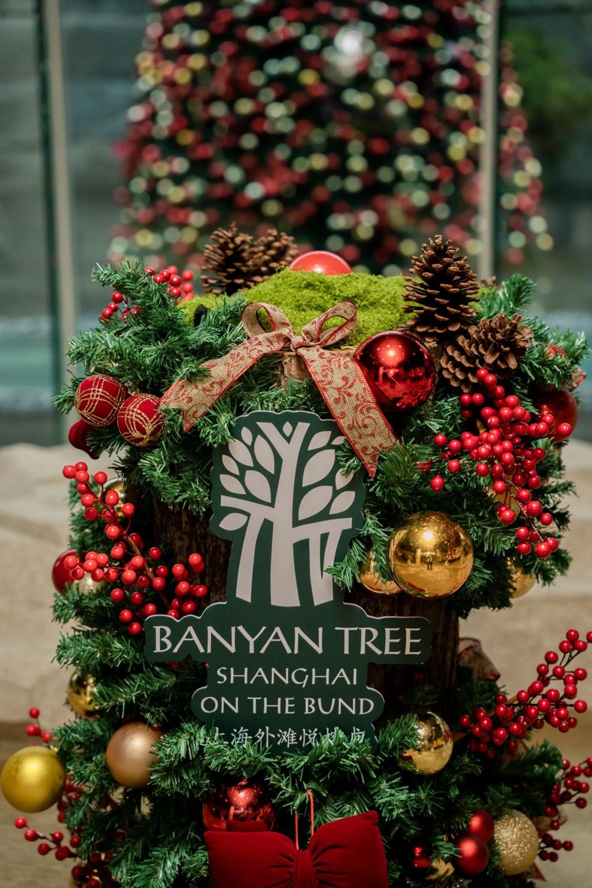 Decorative detail in Banyantree Shanghai On the Bund - Tales rooftop bar boasts a jaw-dropping panoramic vista