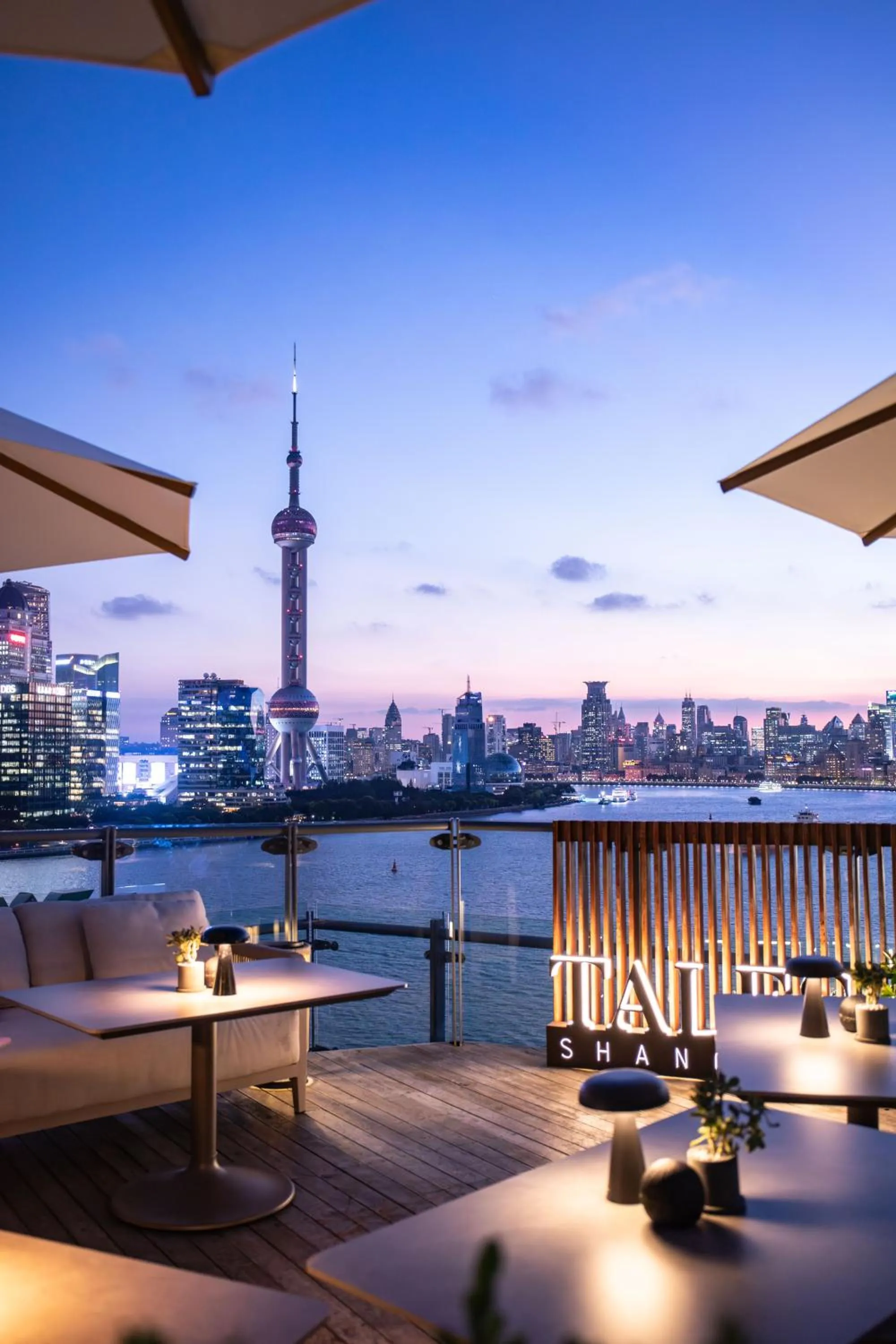 Restaurant/places to eat in Banyantree Shanghai On the Bund - Tales rooftop bar boasts a jaw-dropping panoramic vista