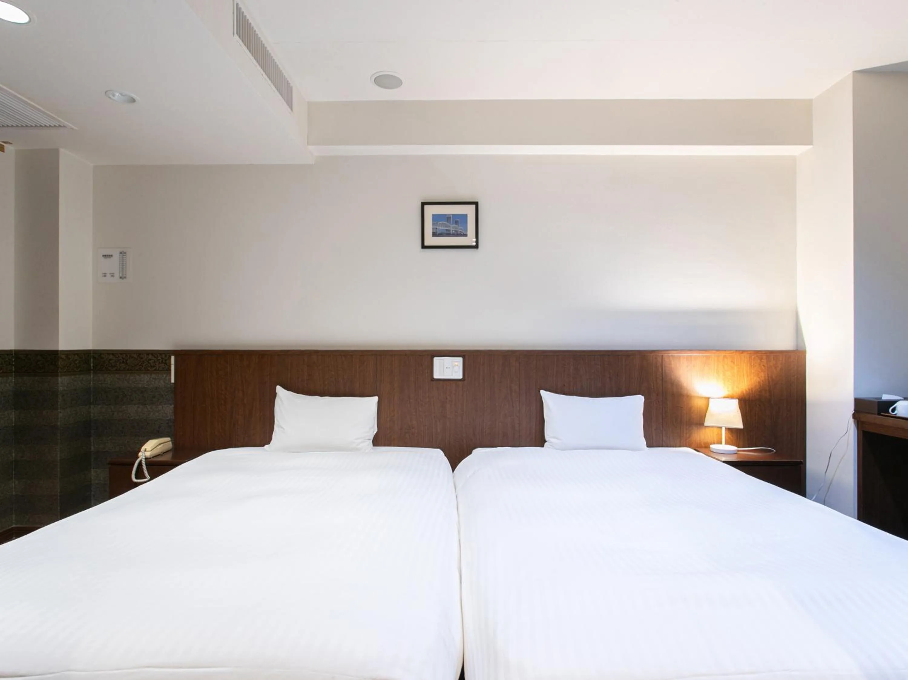 Photo of the whole room, Bed in Sutton Hotel Hakata City